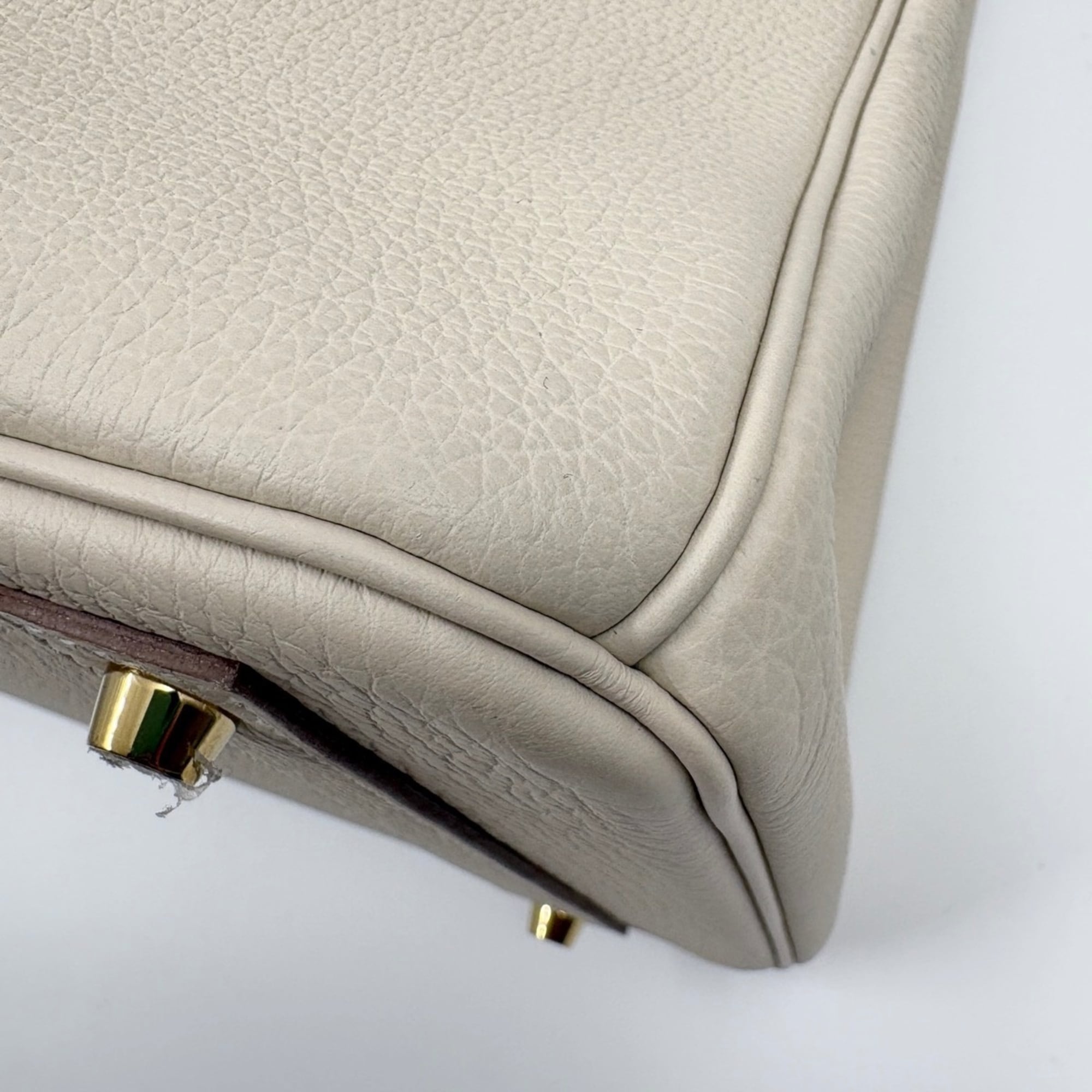 Hermes Birkin Beige Handbag (Pre-Owned)