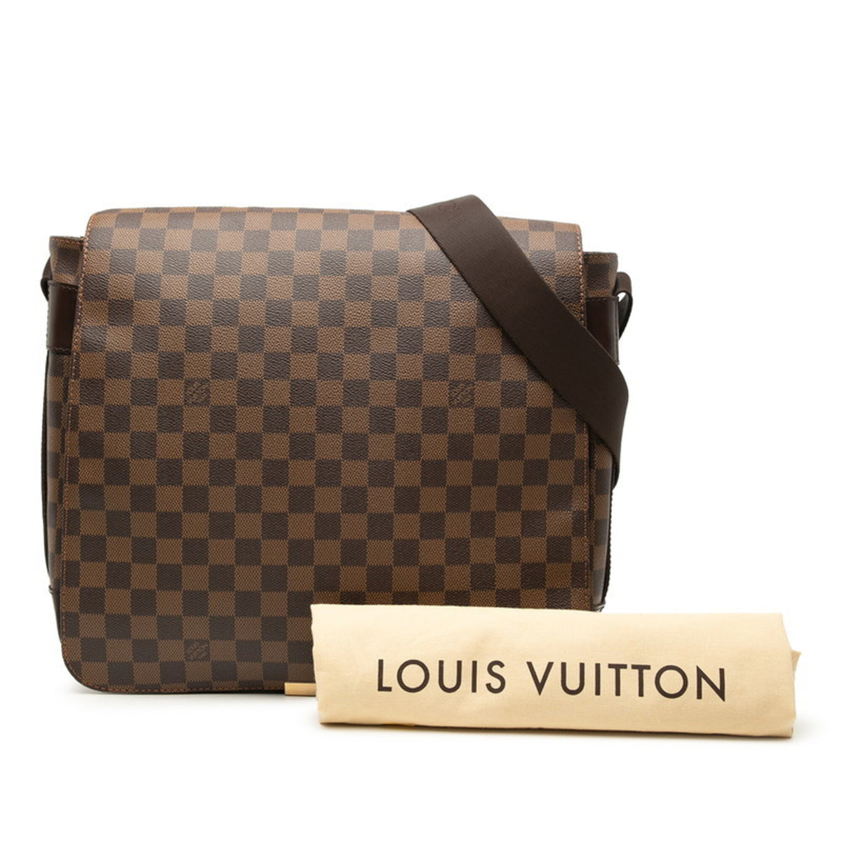 Louis Vuitton Damier Brown Pvc Leather Shoulder Bag (Pre-Owned)