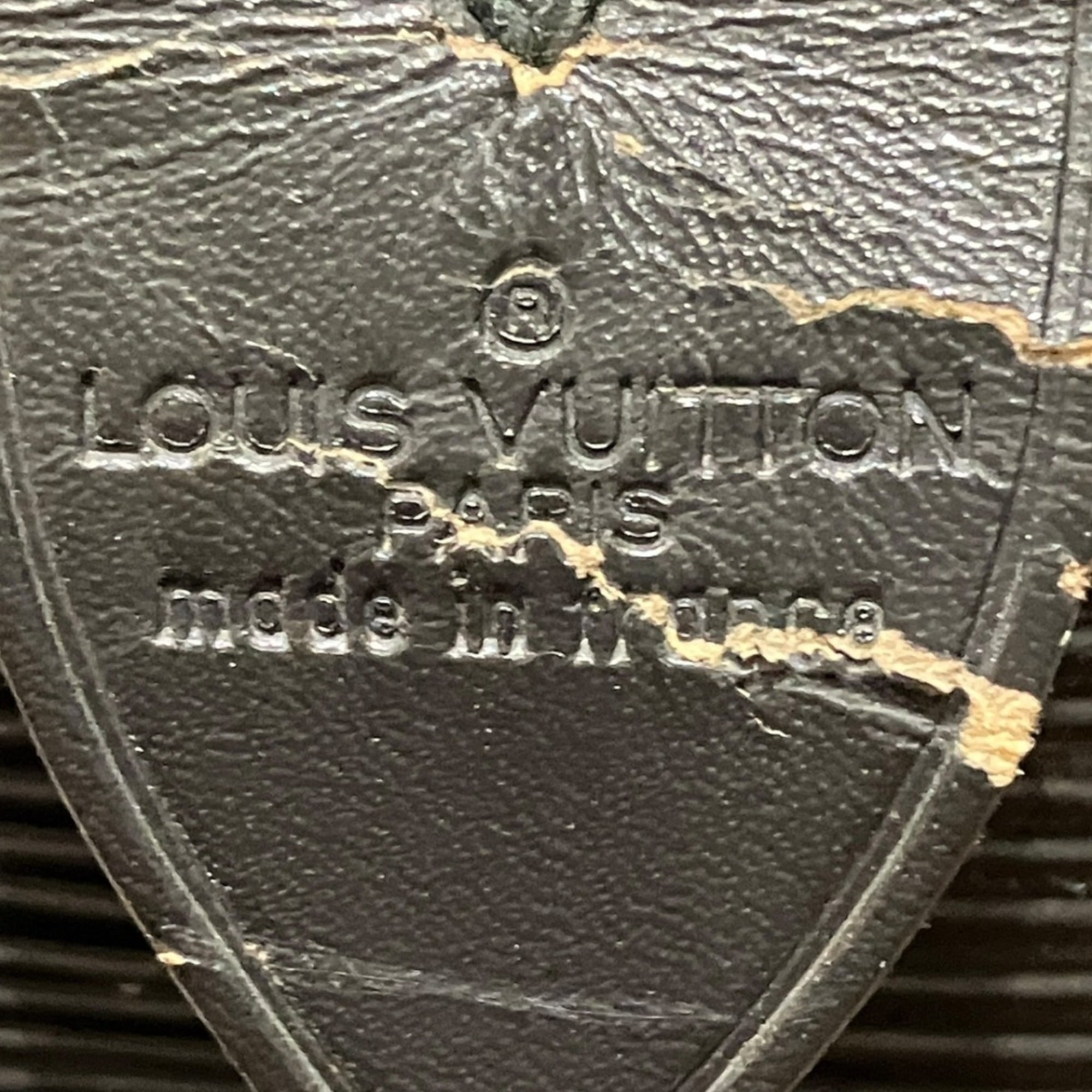 Louis Vuitton Epi Black Epi Leather Boston Bag (Pre-Owned)