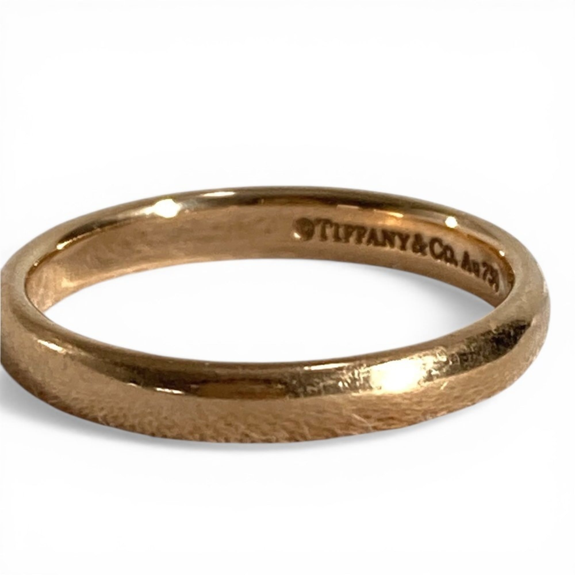 Tiffany Gold Gold (18K) Band Ring (Pre-Owned)