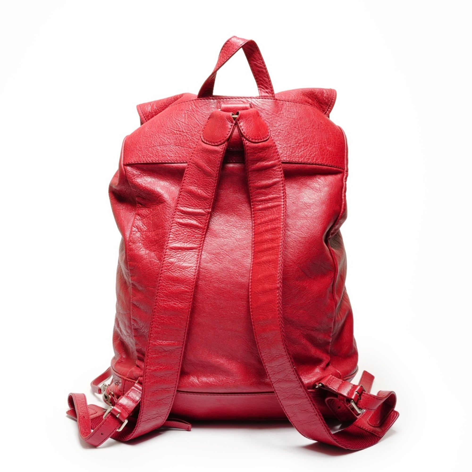 Balenciaga Red Color Backpack (Pre-Owned)