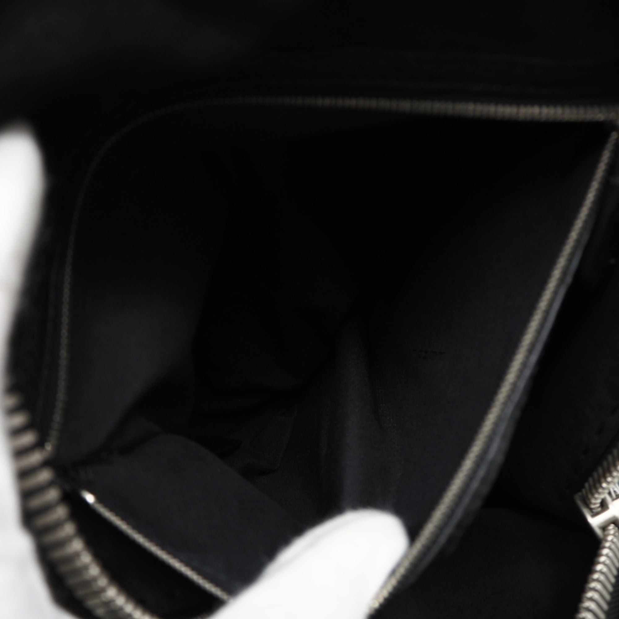 Fendi Selleria Black Leather Backpack (Pre-Owned)