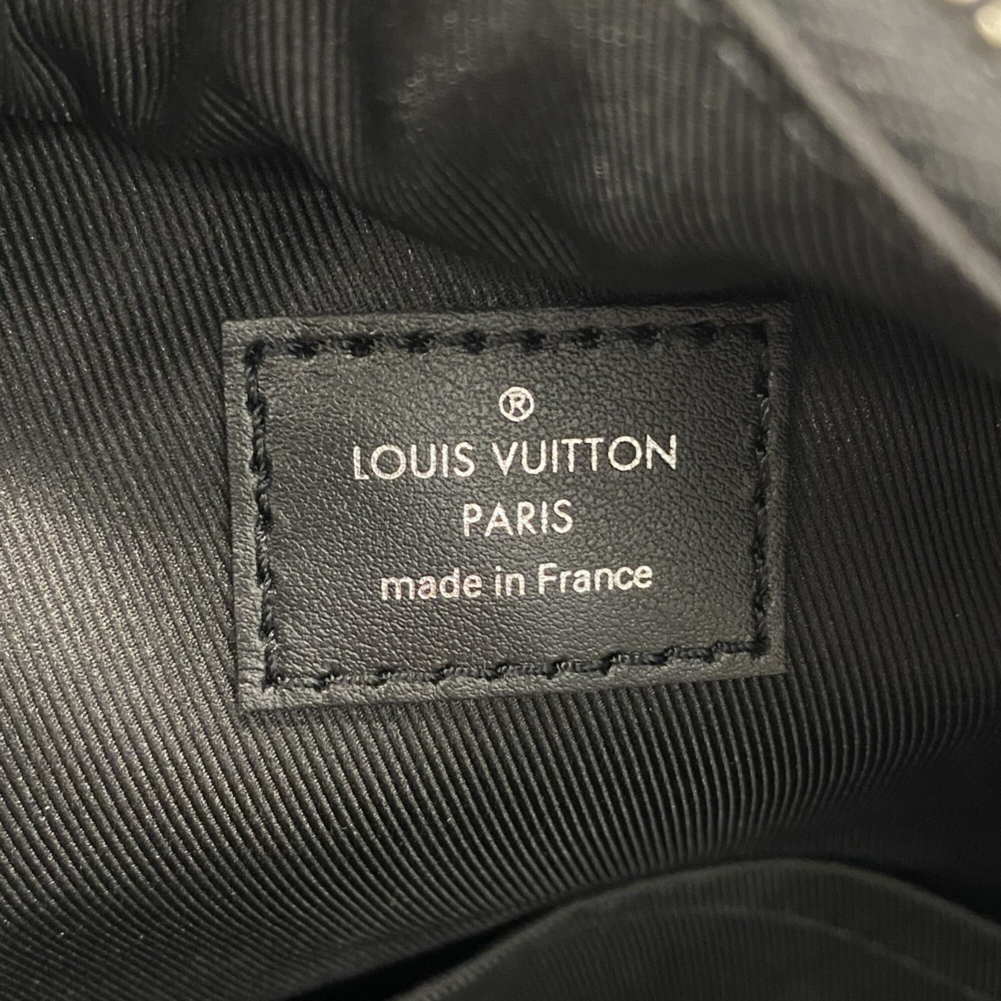 Louis Vuitton Black Brown Backpack (Pre-Owned)