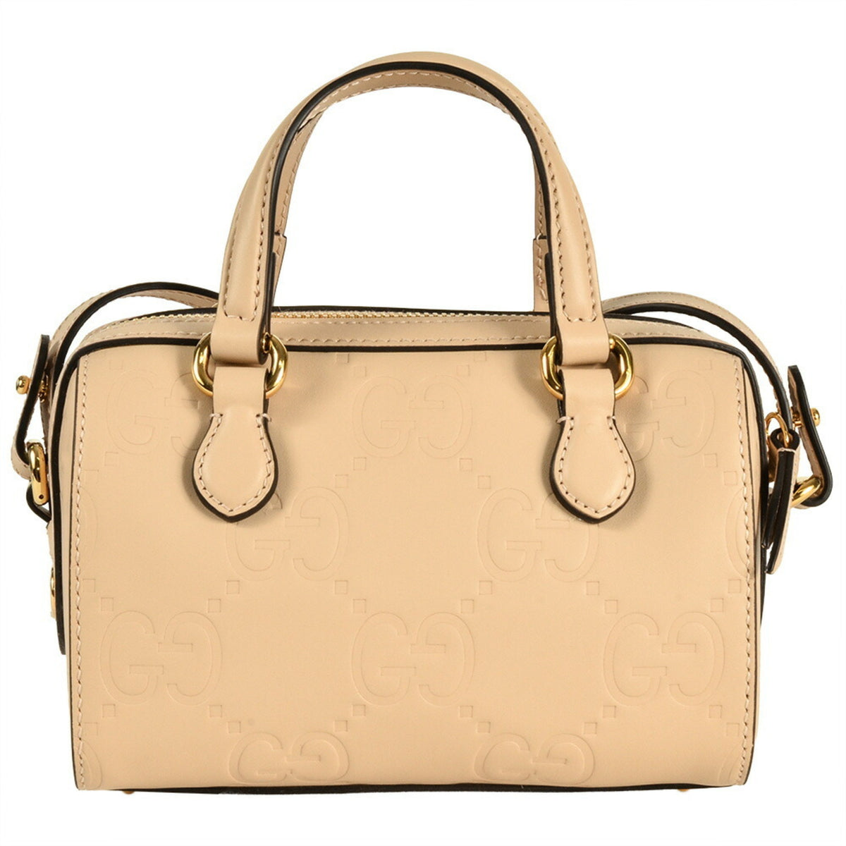 Gucci Beige Leather Handbag (Pre-Owned)