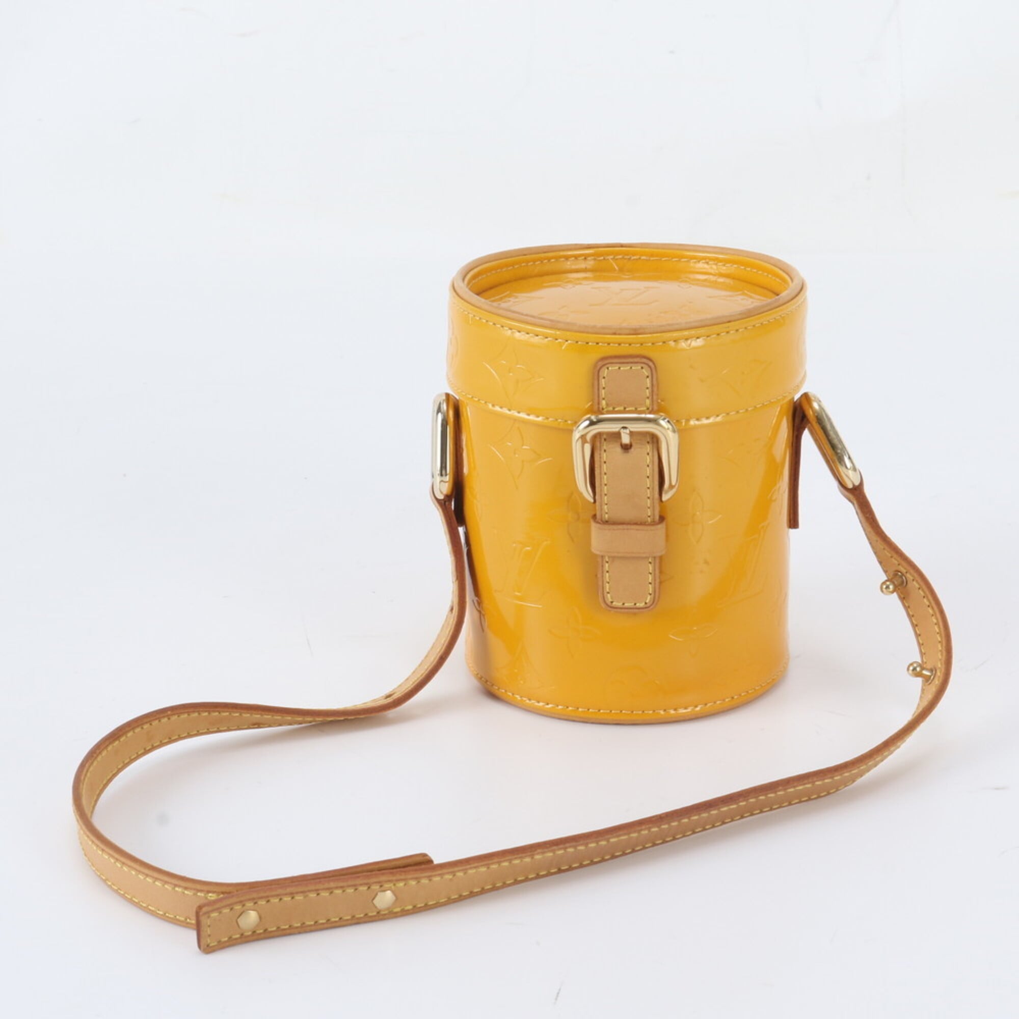 Louis Vuitton Jaune Leather Shoulder Bag (Pre-Owned)