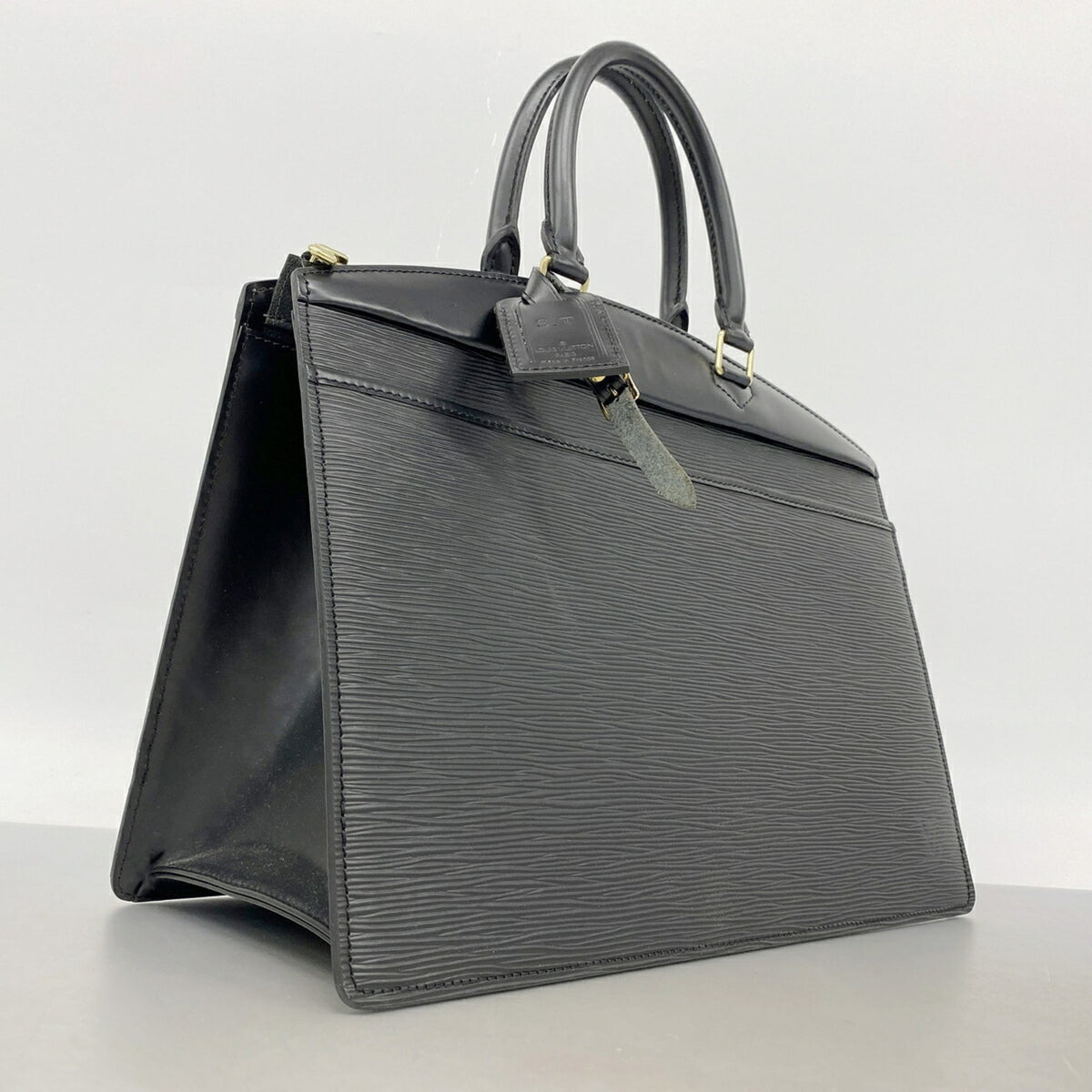 Louis Vuitton Noir Handbag (Pre-Owned)