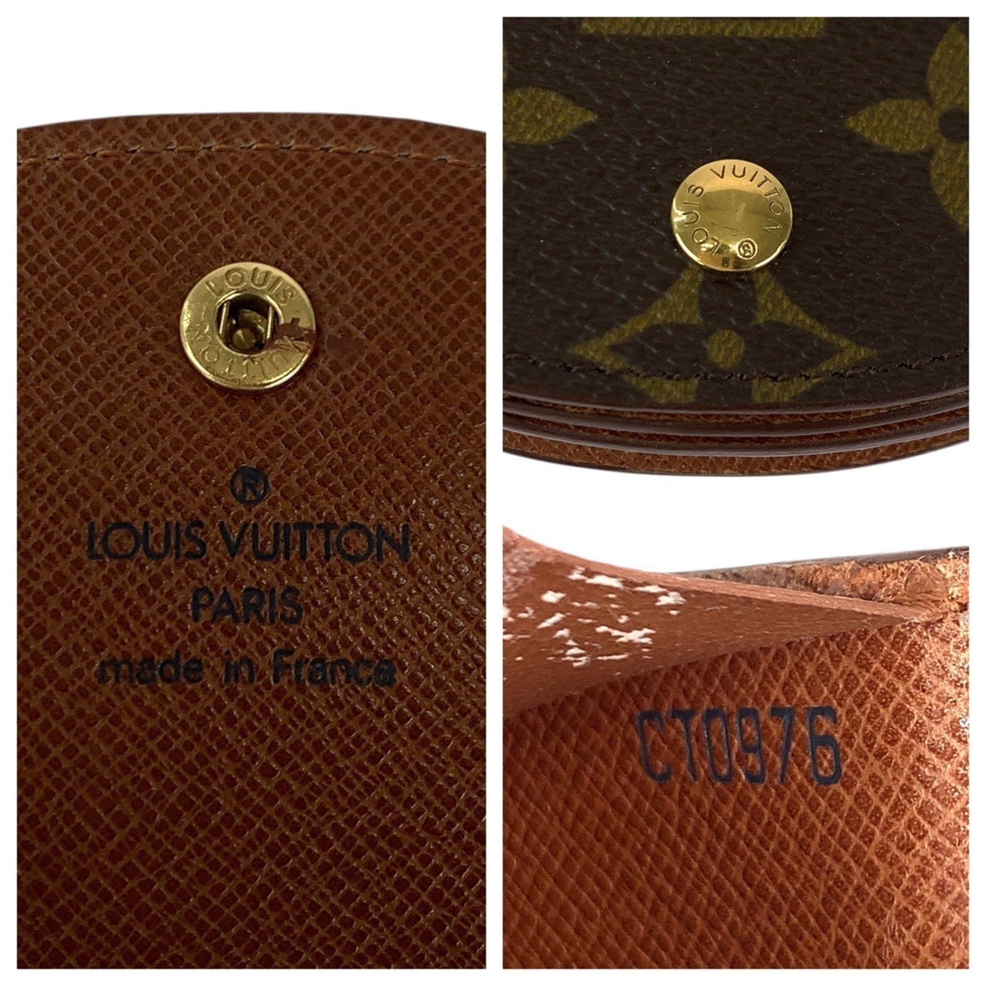 Louis Vuitton Brown Monogram Monogram Coin Purse/Coin Case (Pre-Owned)