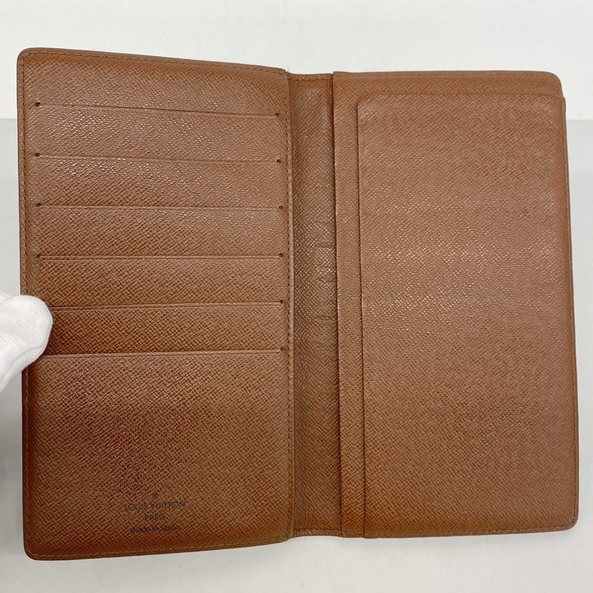 Louis Vuitton Brown Long Bill Wallet (Bi-Fold) (Pre-Owned)