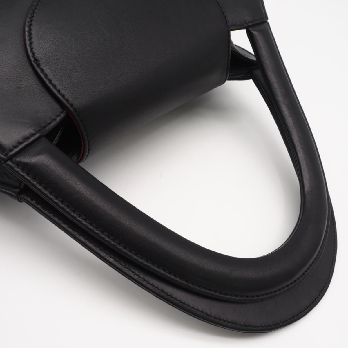 Cartier Panthère Black Leather Handbag (Pre-Owned)
