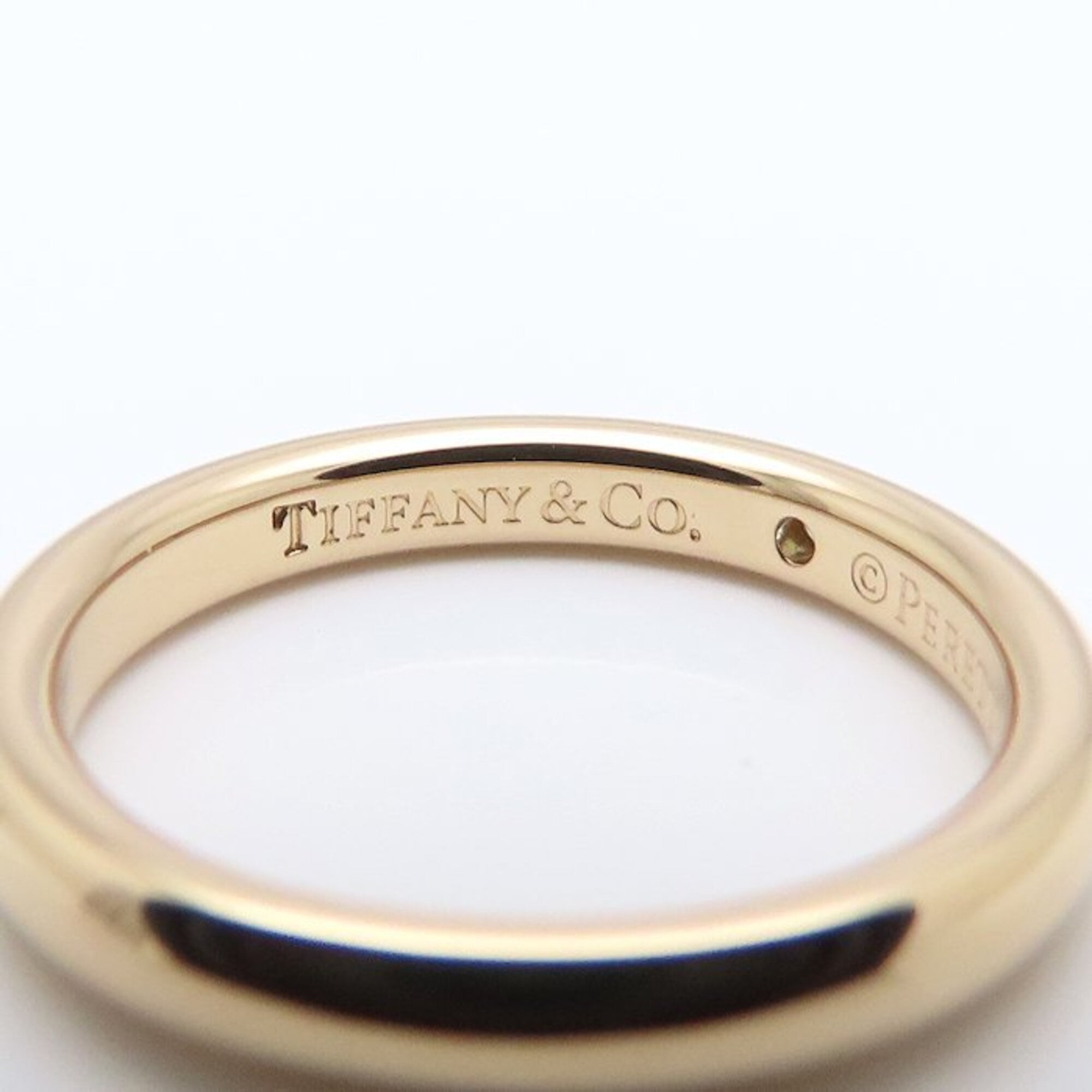 Tiffany Stacking Rose Gold (18K) Band Ring (Pre-Owned)