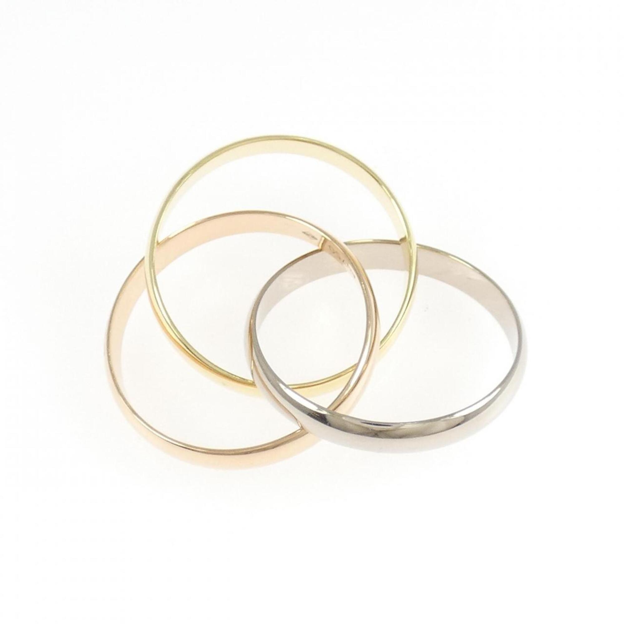 Cartier Yellow Gold (18K) Pink Gold (18K) White Gold (18K) Band Ring (Pre-Owned)