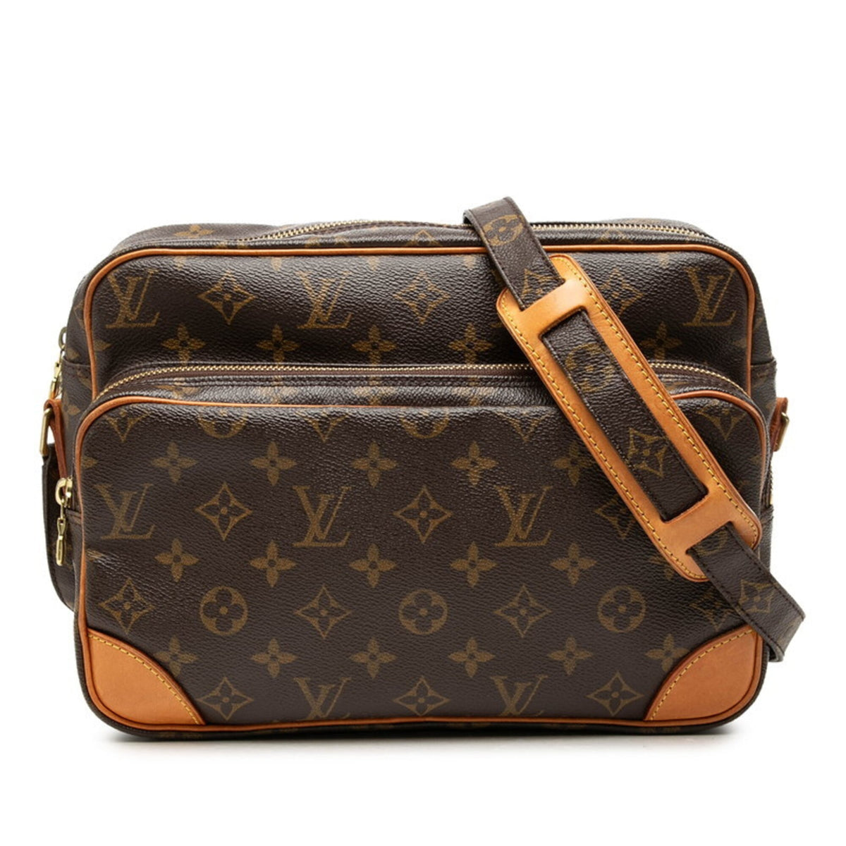 Louis Vuitton Monogram Brown Pvc Leather Shoulder Bag (Pre-Owned)