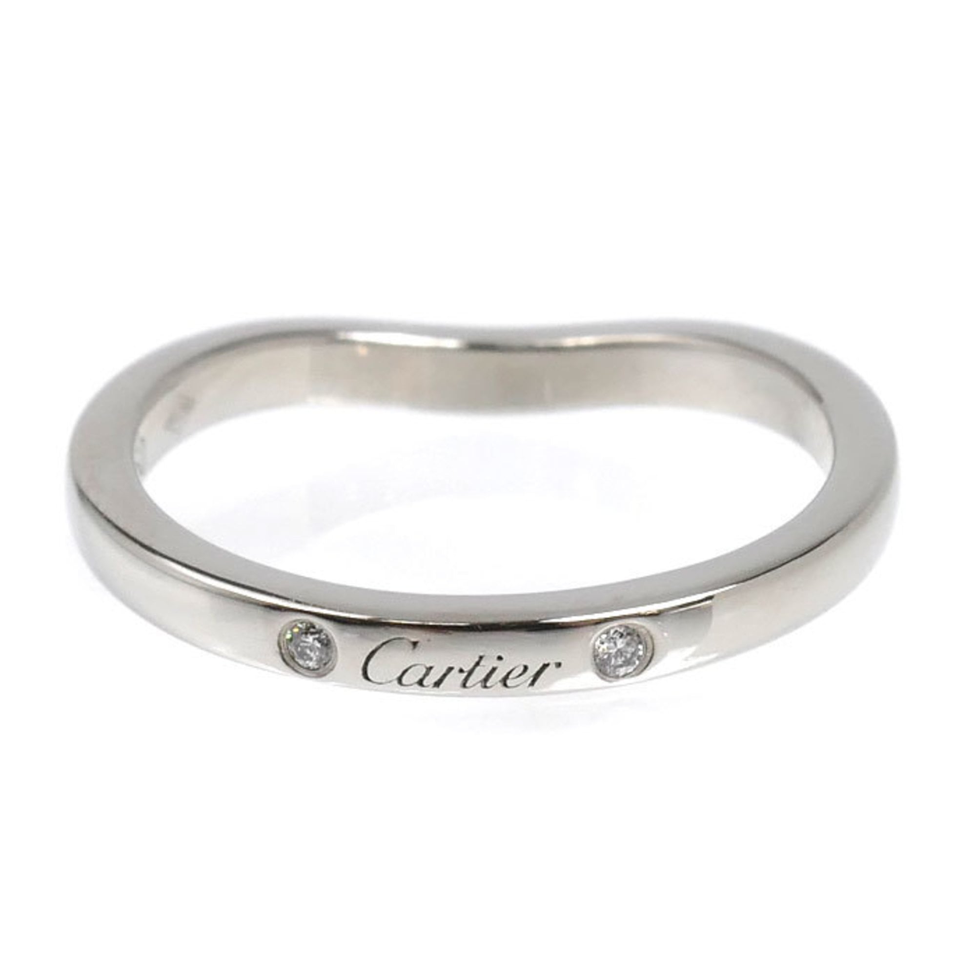Cartier Platinum 950 Band Ring (Pre-Owned)