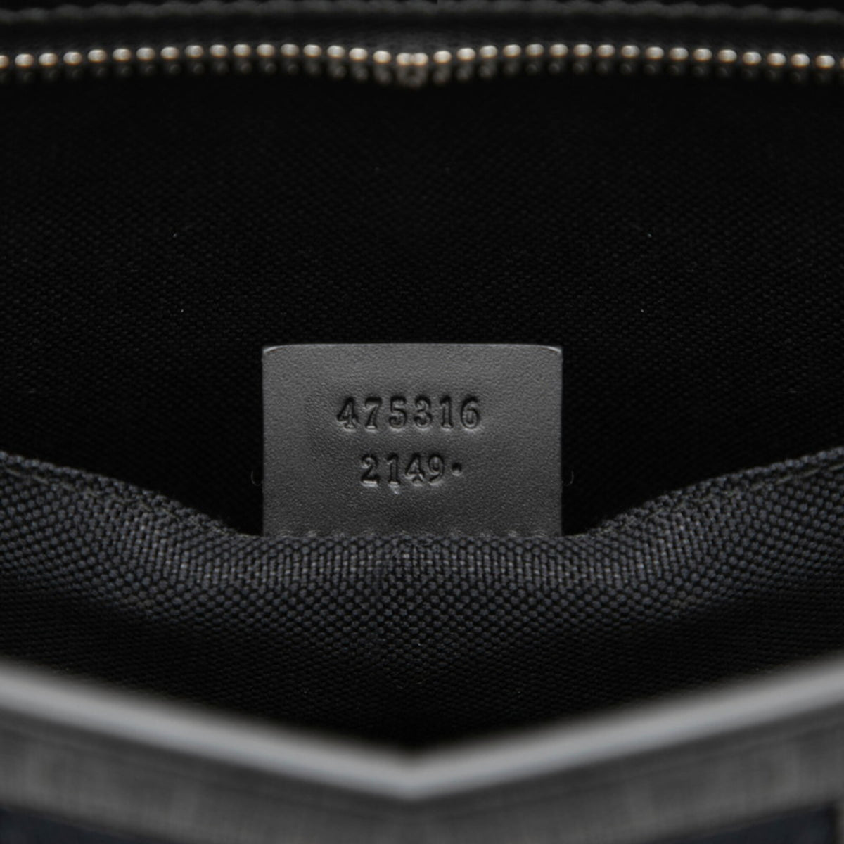 Gucci Black Pvc Leather Clutch Bag (Pre-Owned)