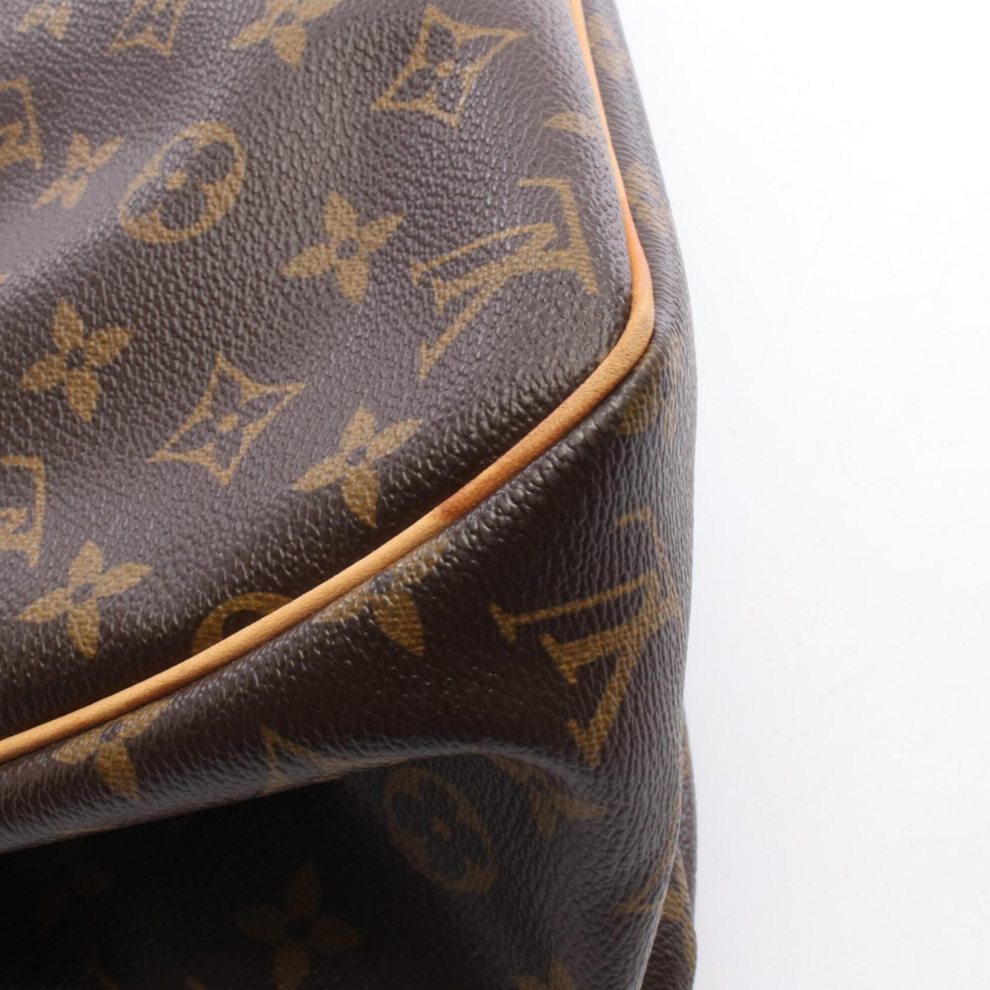 Louis Vuitton Brown Monogram Pvc Coated Canvas Leather Shoulder Bag (Pre-Owned)