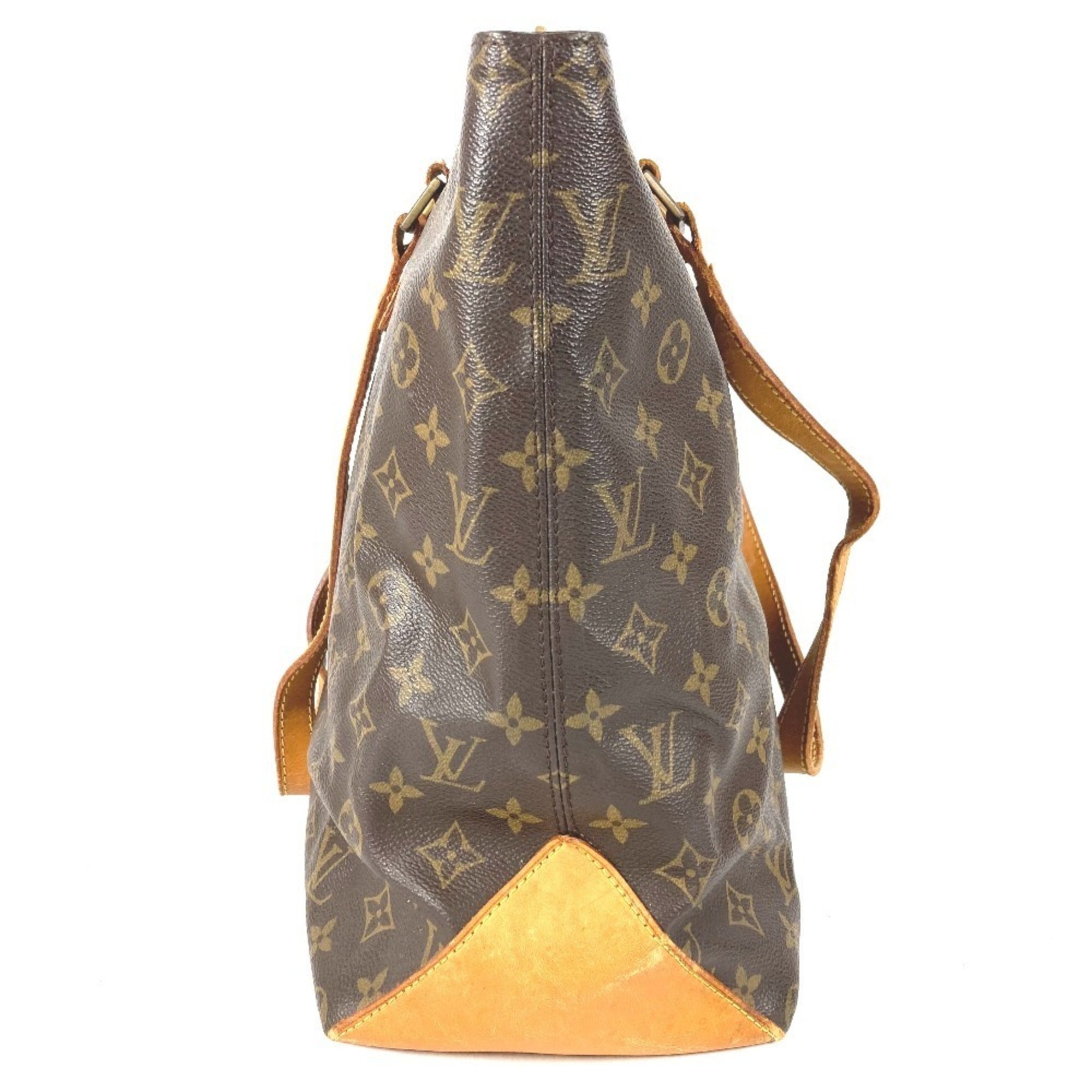 Louis Vuitton Brown Monogram Monogram Canvas Shoulder Bag Tote Bag (Pre-Owned)