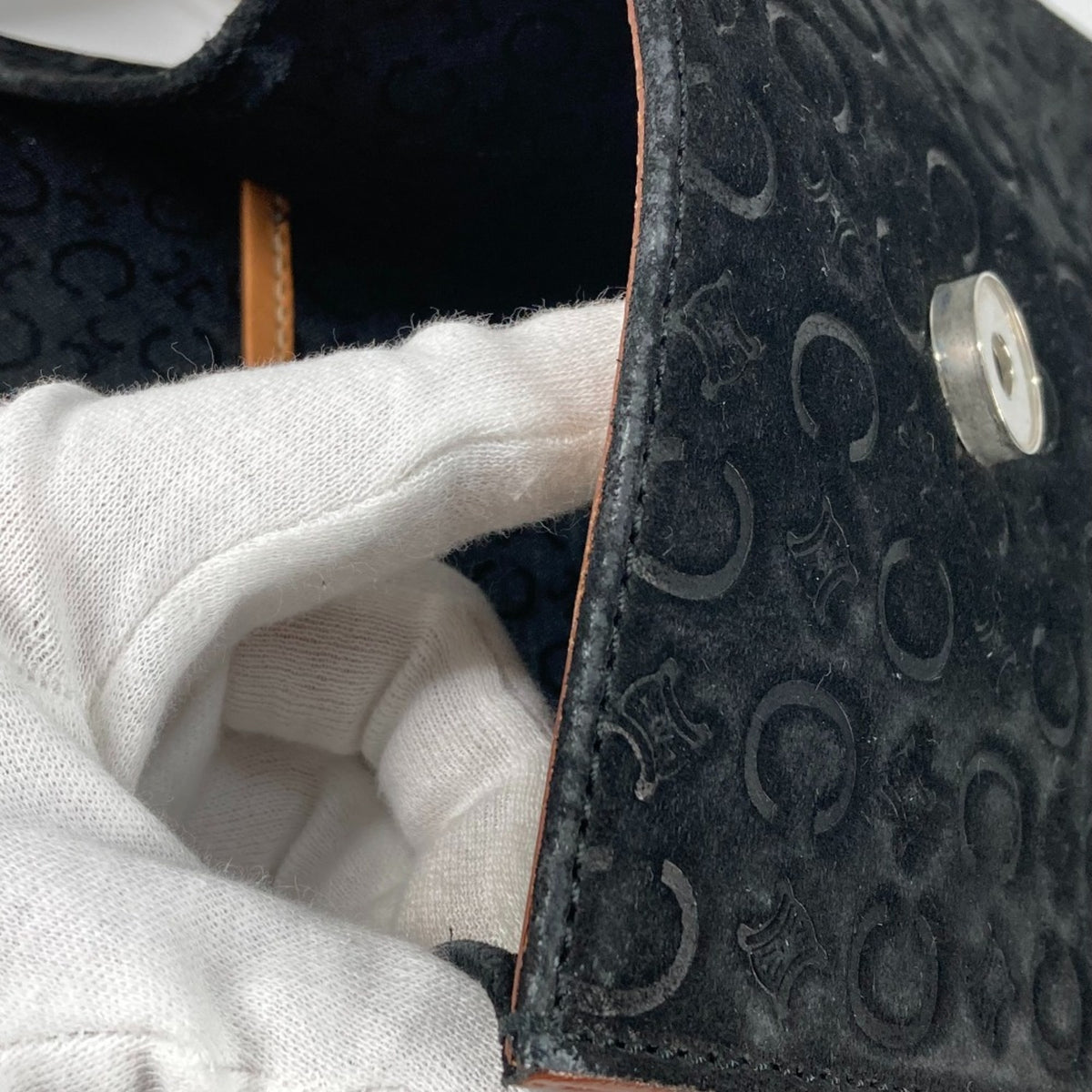 Celine Brown Leather Shoulder Bag (Pre-Owned)
