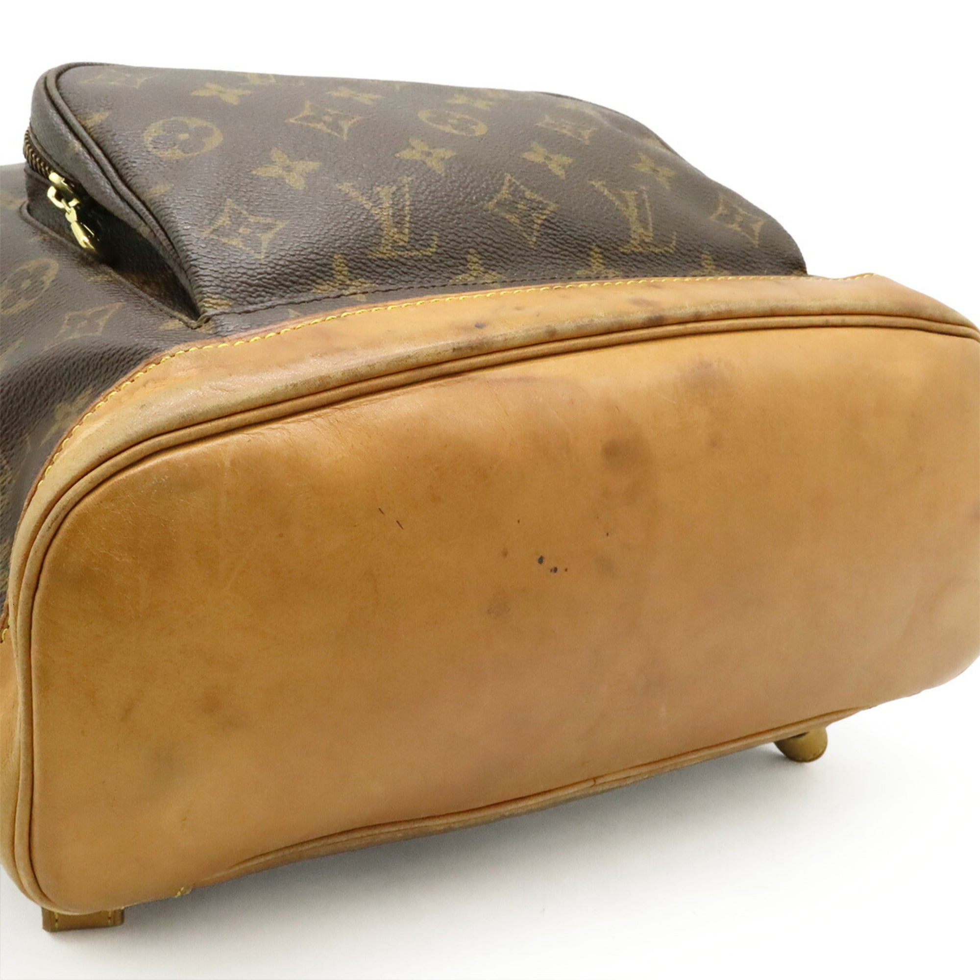 Louis Vuitton Brown Monogram Monogram Backpack Shoulder Bag (Pre-Owned)