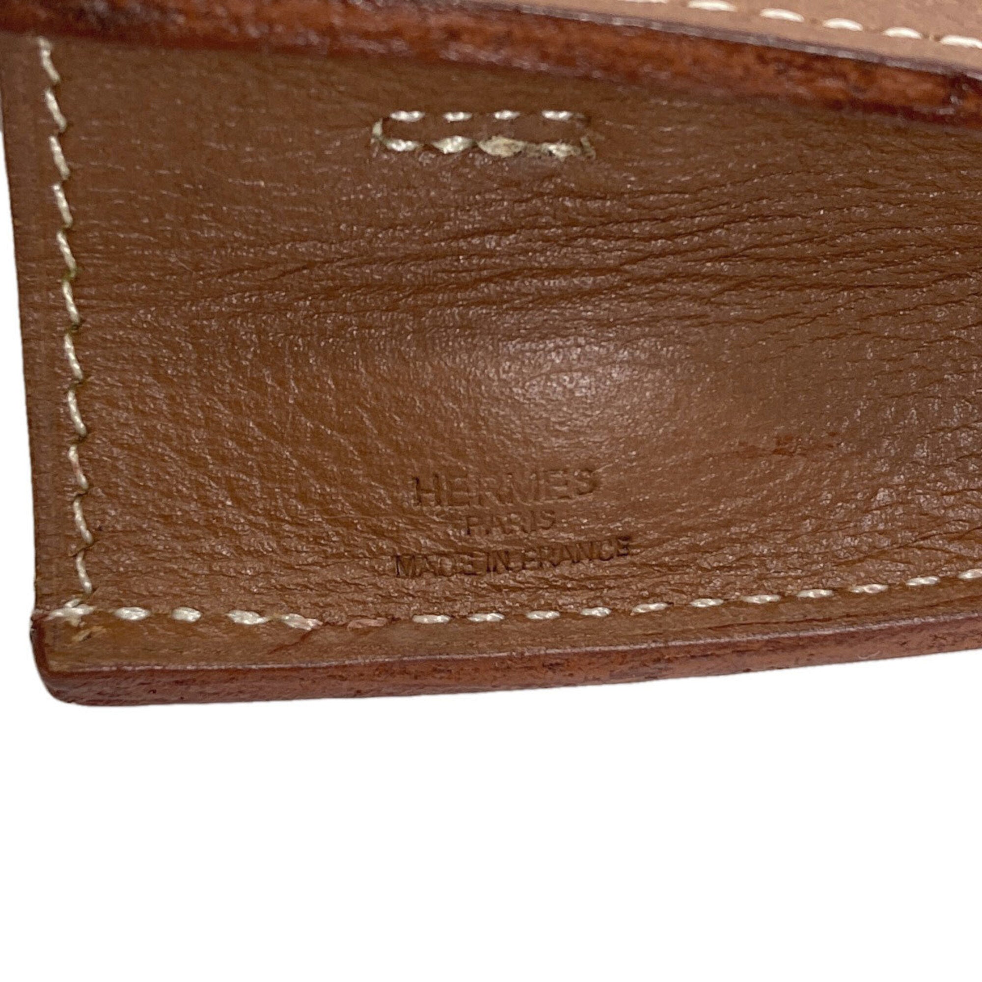 Hermes Brown Swift Leather Shoulder Bag (Pre-Owned)