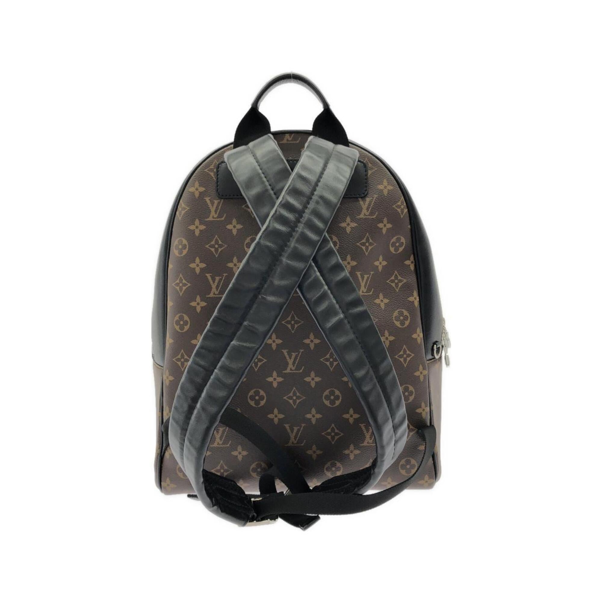 Louis Vuitton Marron Monogram Macassar Coated Canvas Backpack (Pre-Owned)