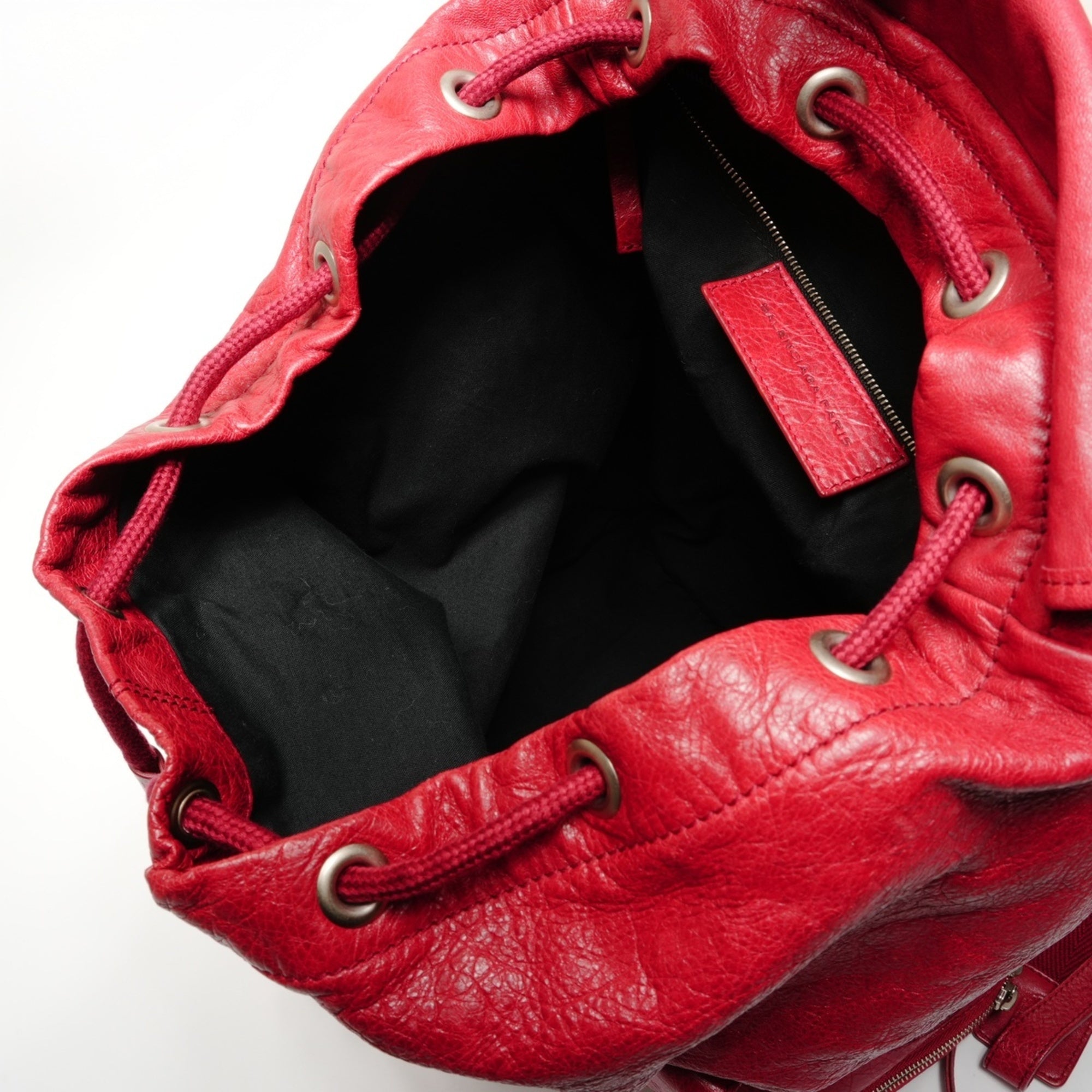 Balenciaga Red Color Backpack (Pre-Owned)