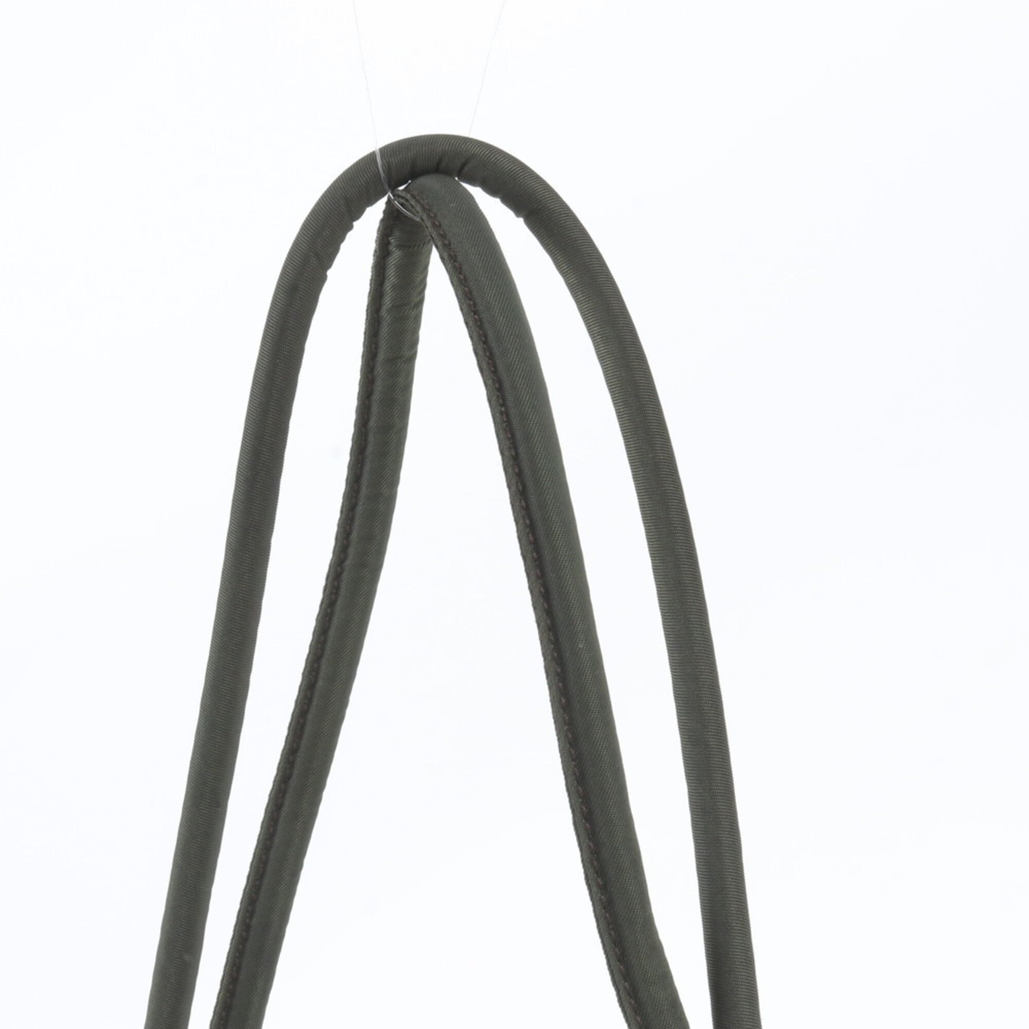 Prada Green Khaki Handbag Shoulder Bag Tote Bag (Pre-Owned)