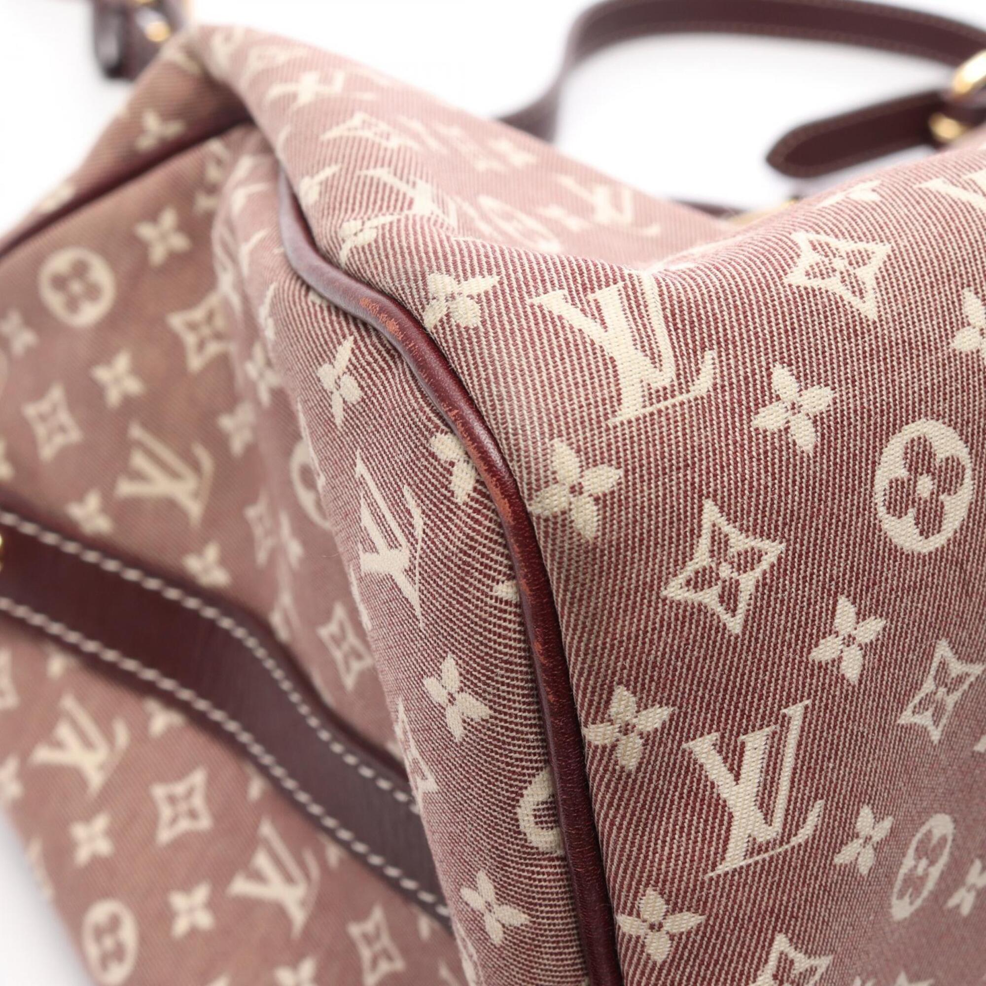 Louis Vuitton Bordeaux Ivory Sepia Monogram Idylle Monogram Mini Lin Handbag (Pre-Owned)