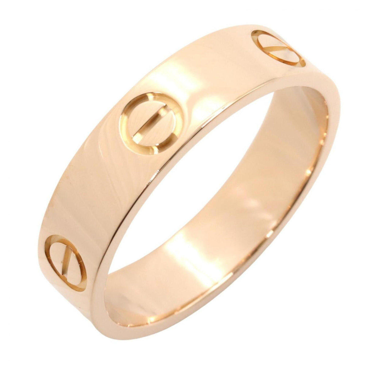 Cartier Gold Pink Gold (18K) Band Ring (Pre-Owned)