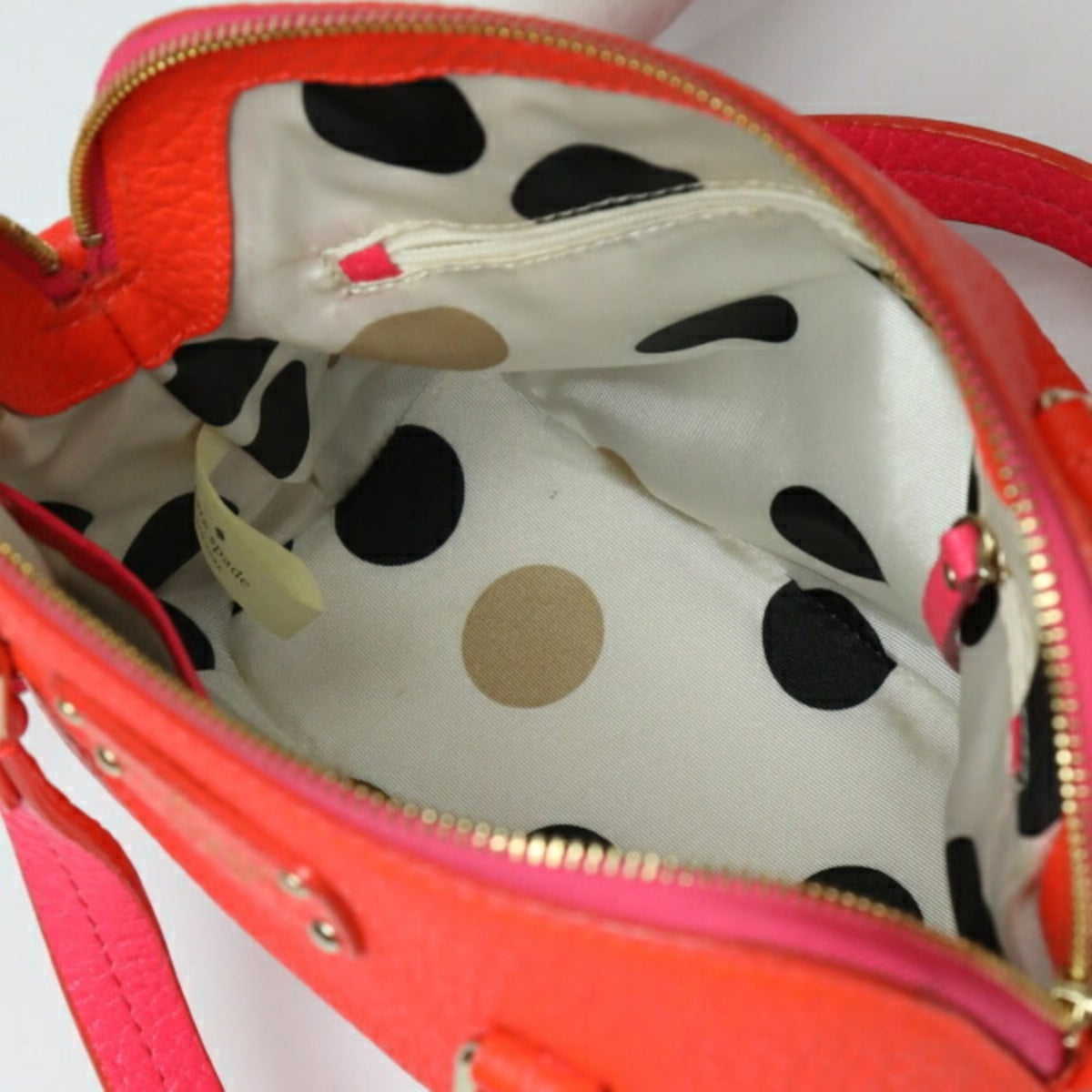 Kate Spade Orange Pink Handbag (Pre-Owned)