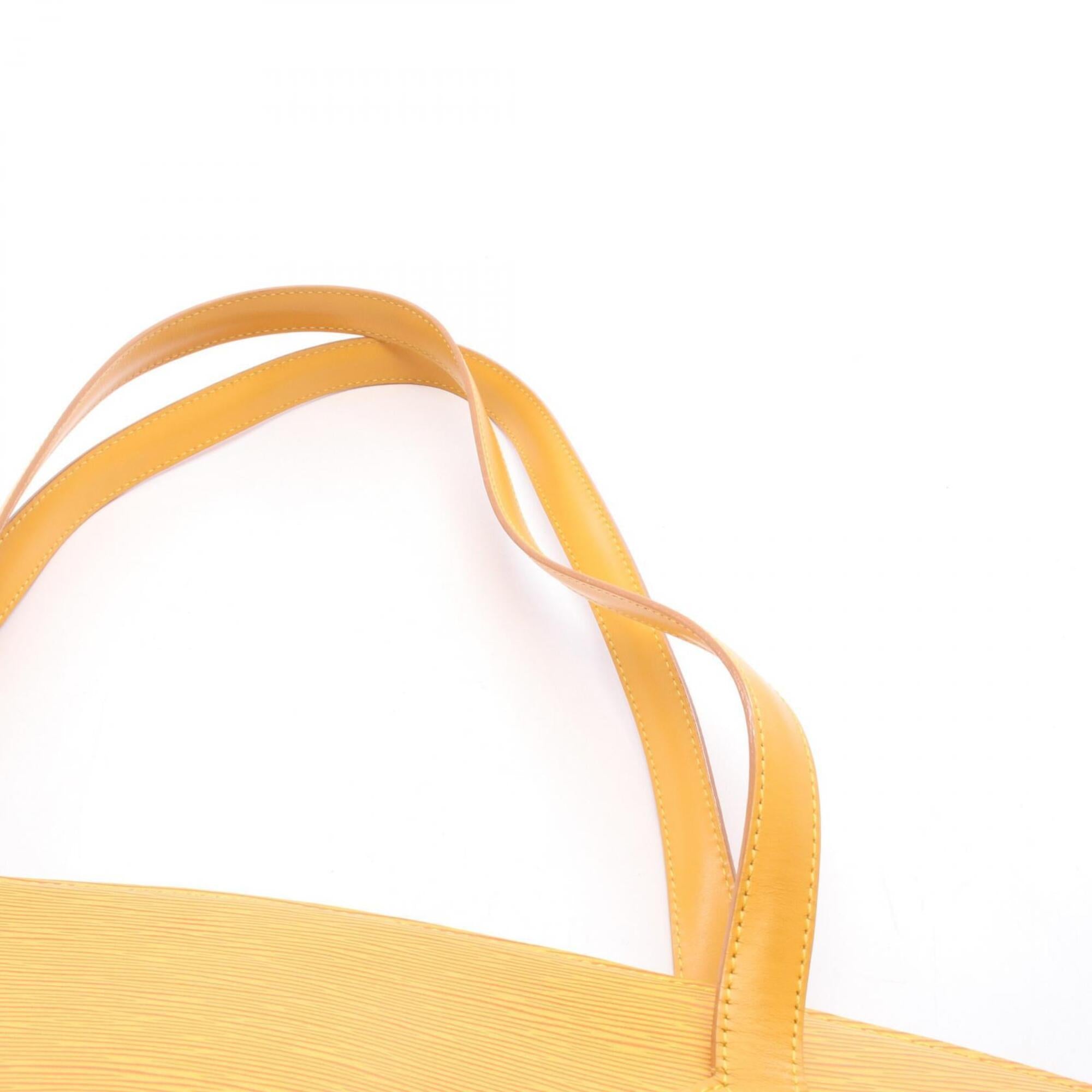 Louis Vuitton Yellow Epi Leather Handbag Shoulder Bag (Pre-Owned)