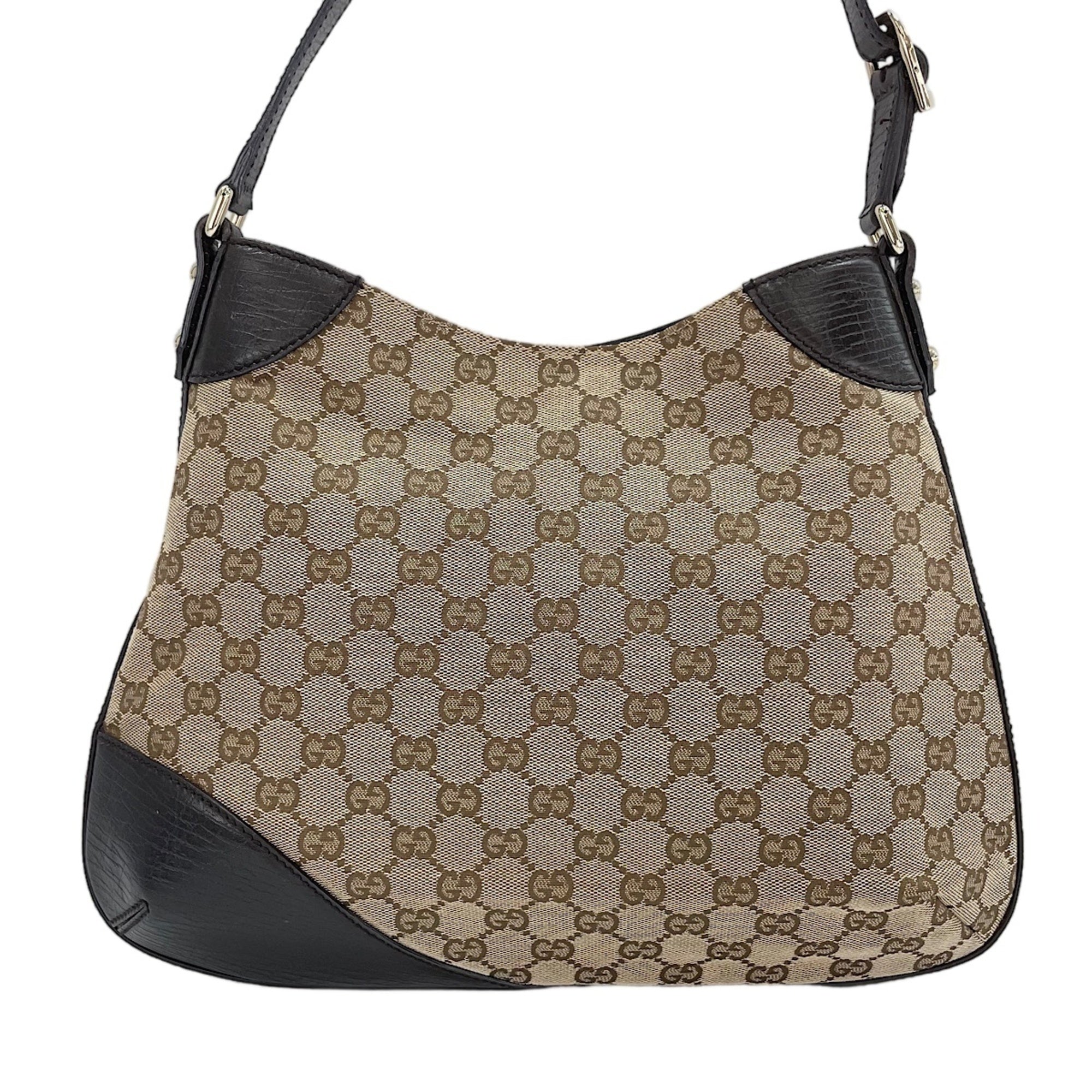 Gucci Horsebit Brown Shoulder Bag (Pre-Owned)