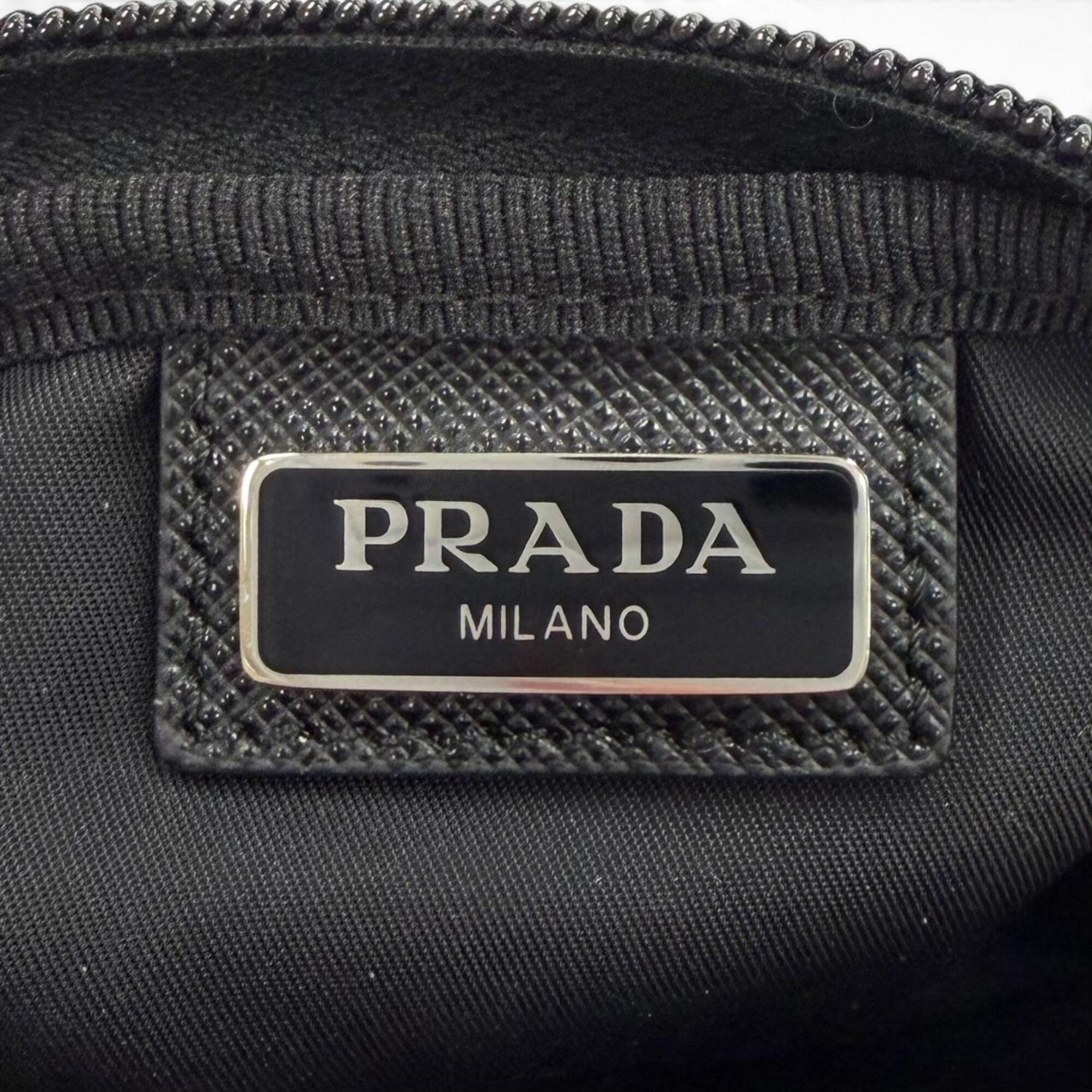 Prada Black Nylon Pouch (Pre-Owned)