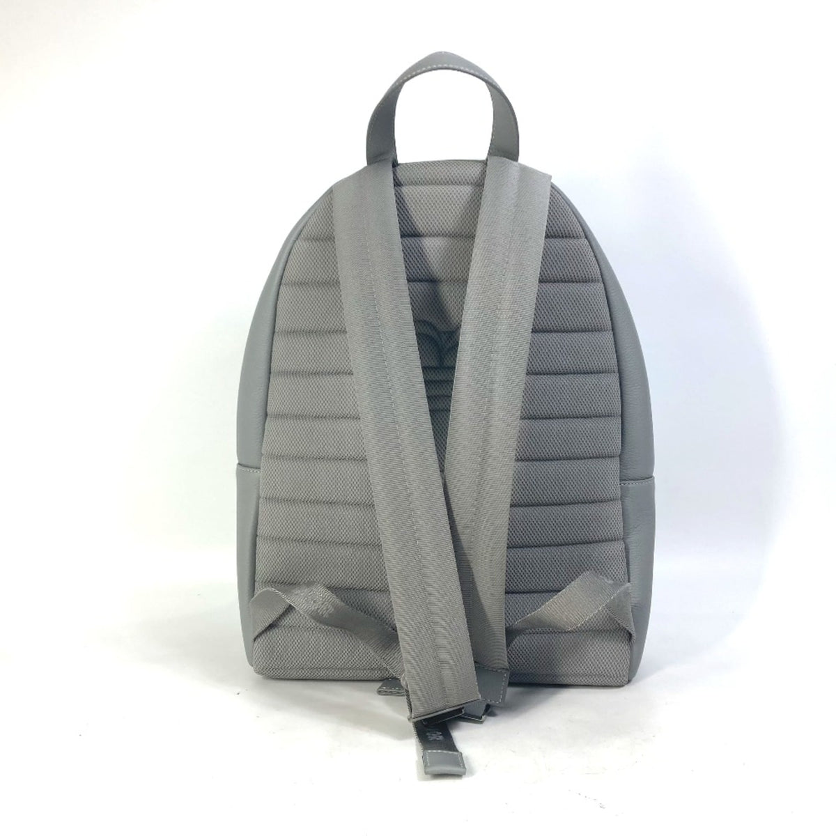 Christian Dior Gray Leather Backpack (Pre-Owned)