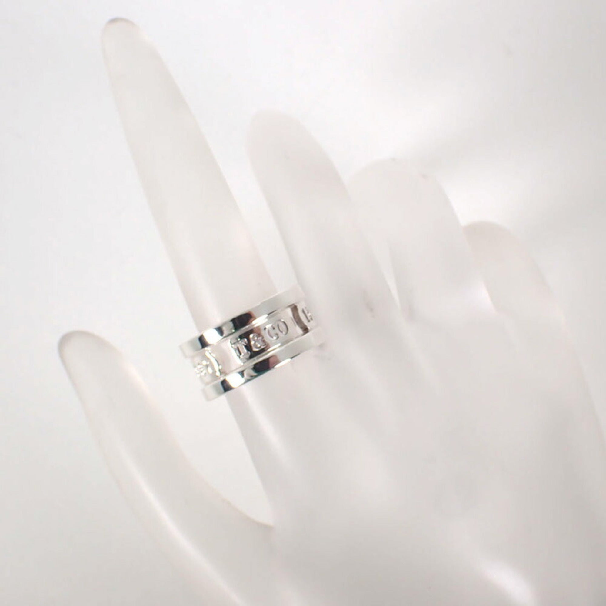 Tiffany Sterling Silver 925 Band Ring (Pre-Owned)