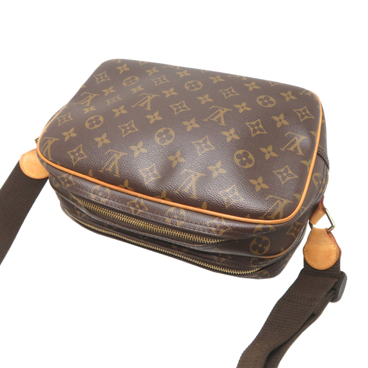 Louis Vuitton Brown Monogram Shoulder Bag (Pre-Owned)