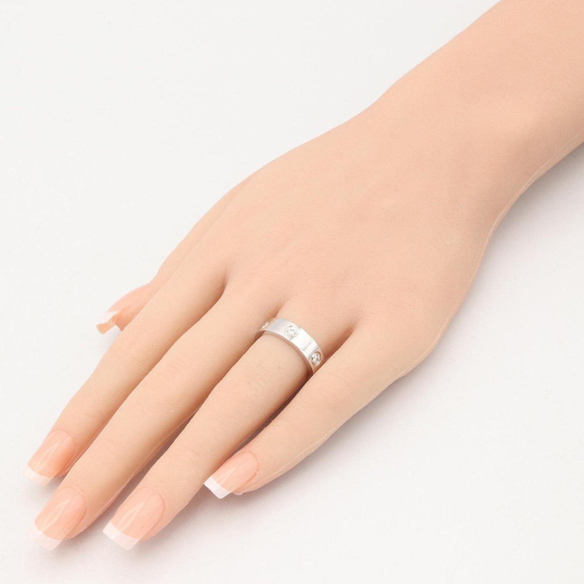 Cartier White Gold White Gold (18K) Band Ring (Pre-Owned)