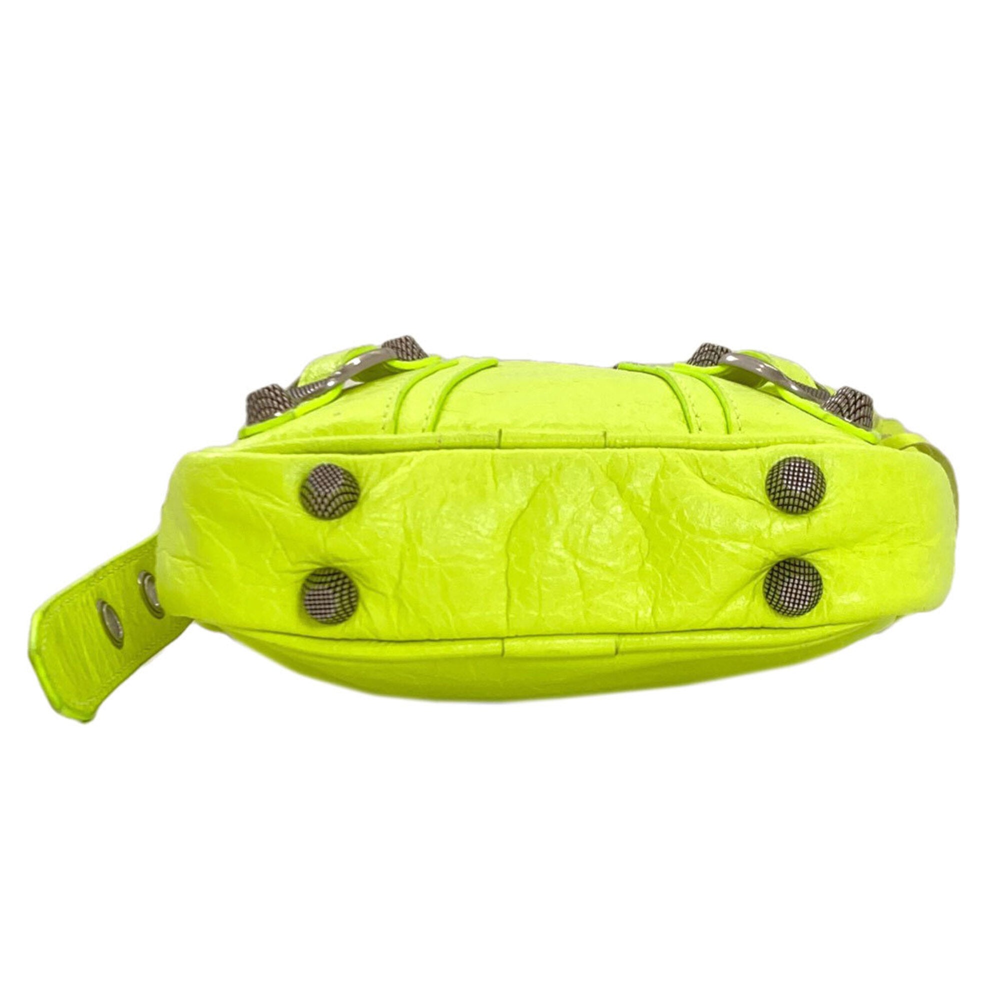 Balenciaga Yellow Pouch Shoulder Bag (Pre-Owned)