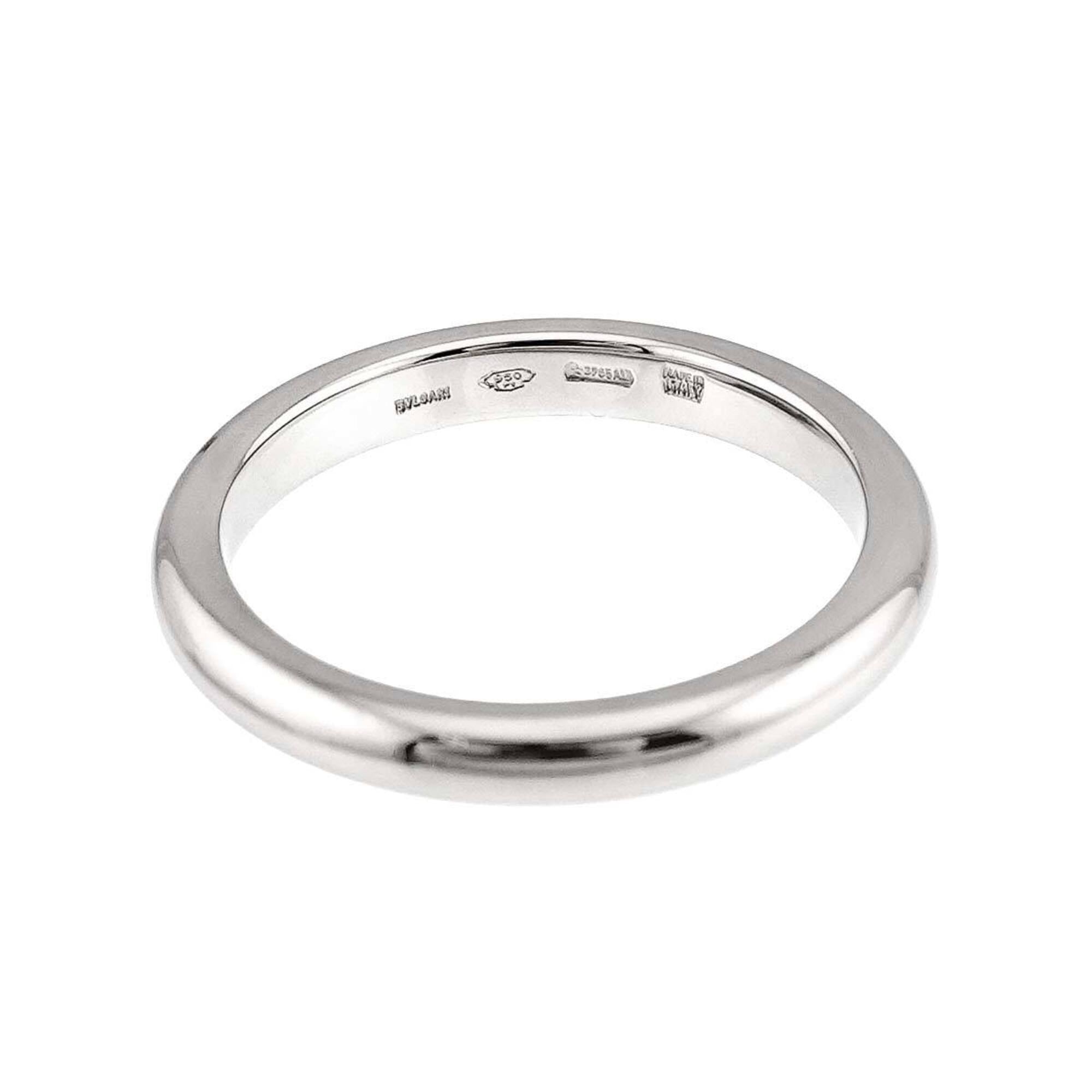 Bvlgari Platinum 950 Band Ring (Pre-Owned)