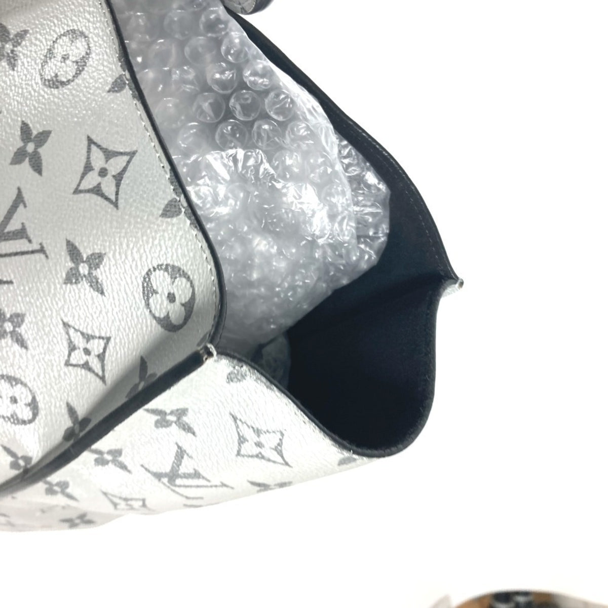 Louis Vuitton Black Silver Monogram Eclipse Handbag Tote Bag (Pre-Owned)