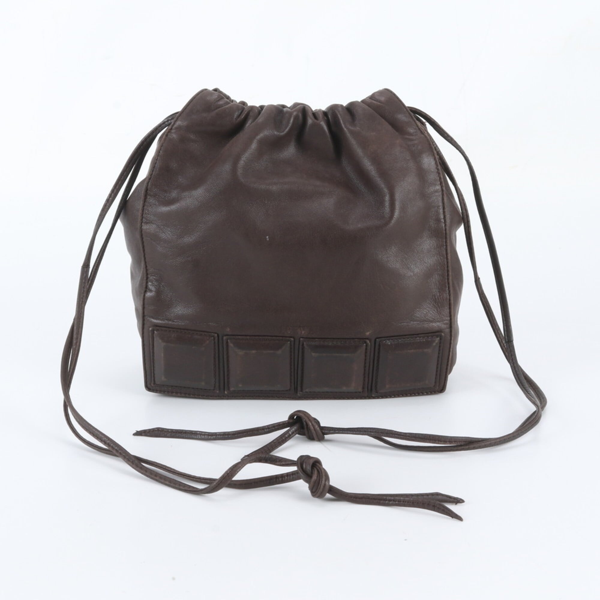 Loewe Brown Leather Shoulder Bag (Pre-Owned)