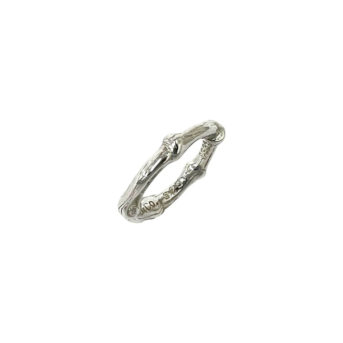 Tiffany Silver Silver 925 Band Ring (Pre-Owned)