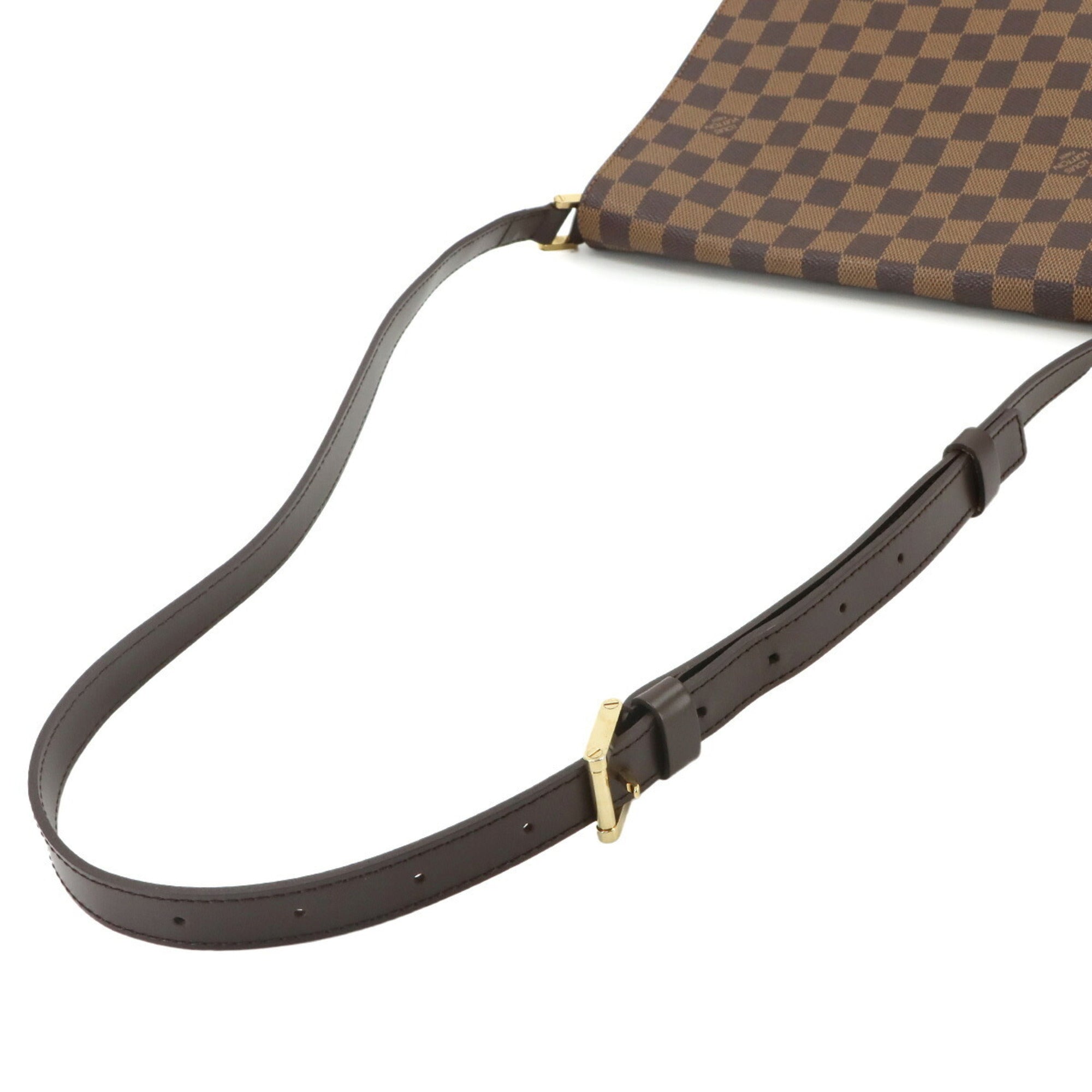 Louis Vuitton Brown Damier Canvas Ebene Damier Canvas Handbag Shoulder Bag (Pre-Owned)