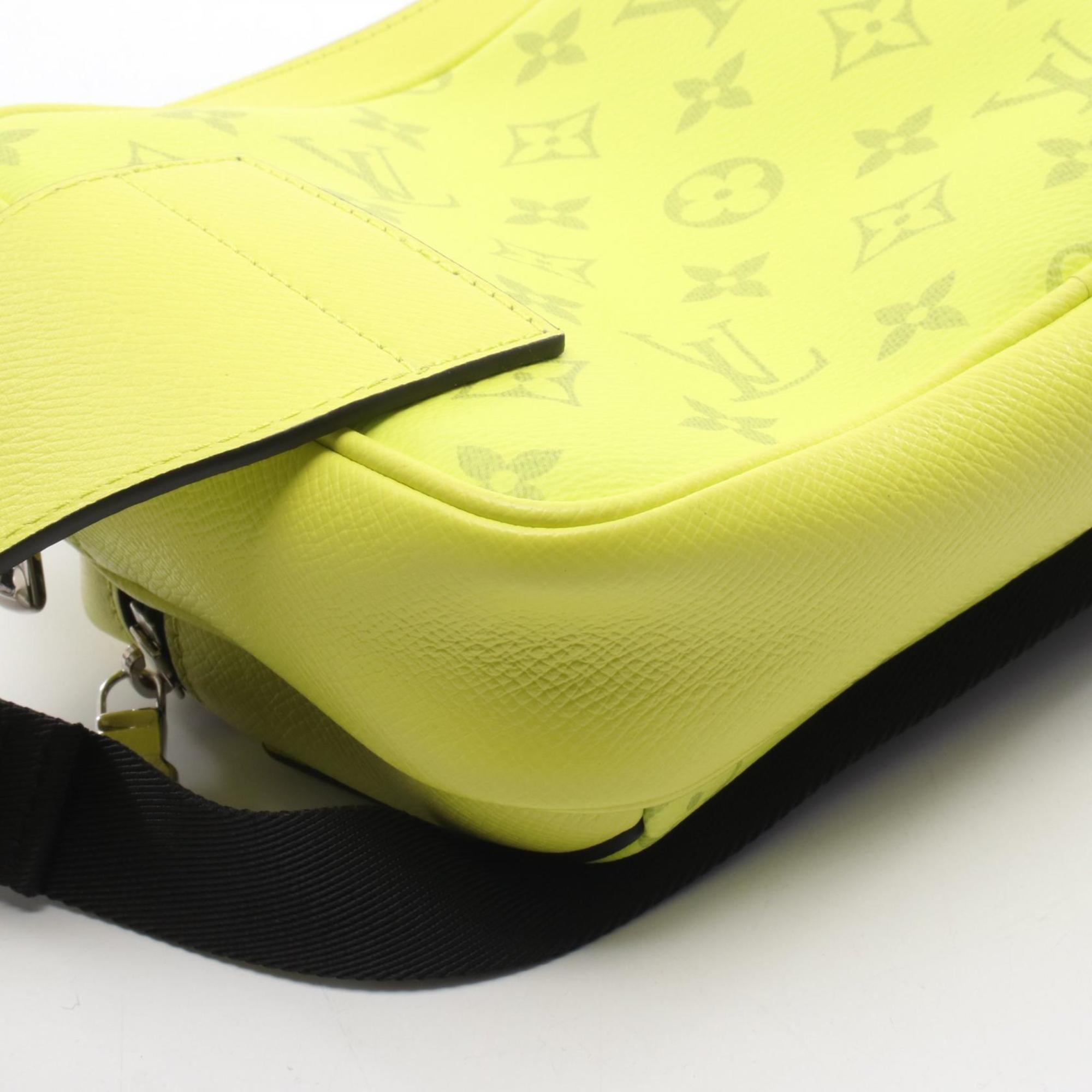 Louis Vuitton Green Coated Canvas Fanny Pack (Pre-Owned)