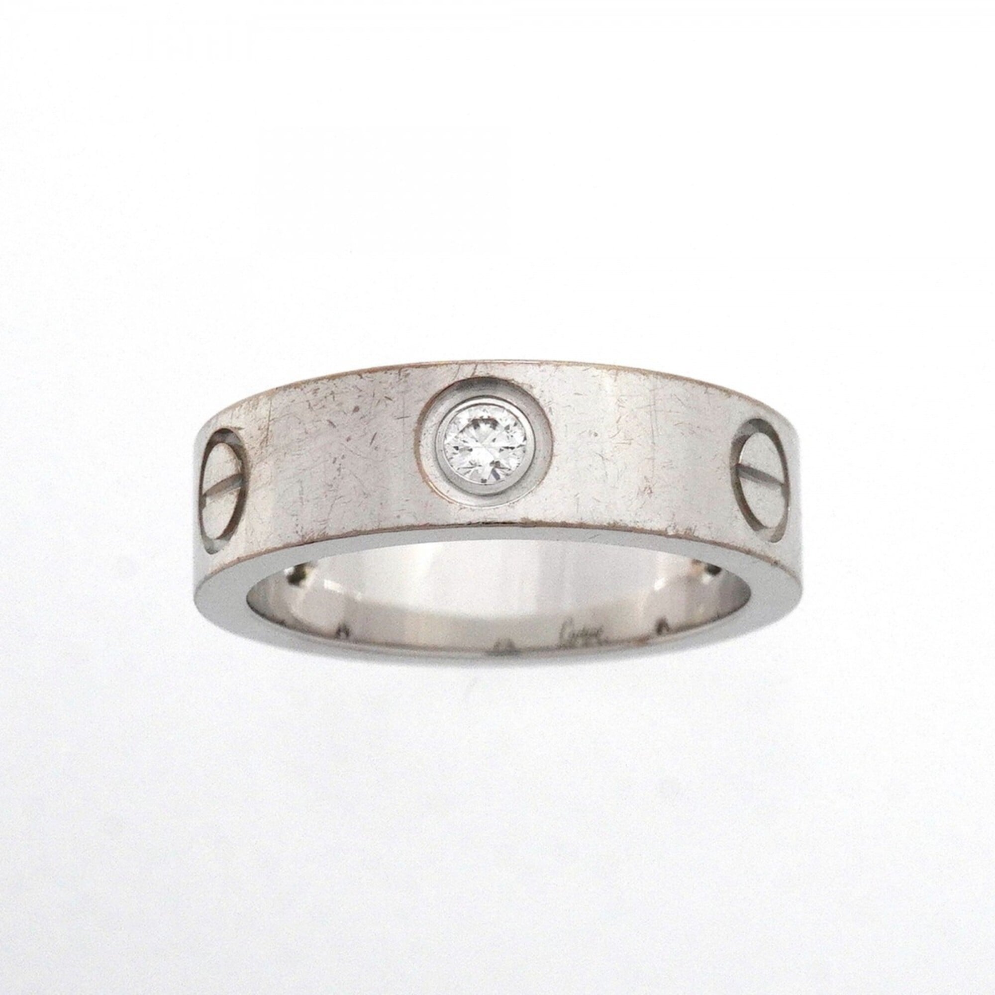 Cartier White Gold (18K) Band Ring (Pre-Owned)