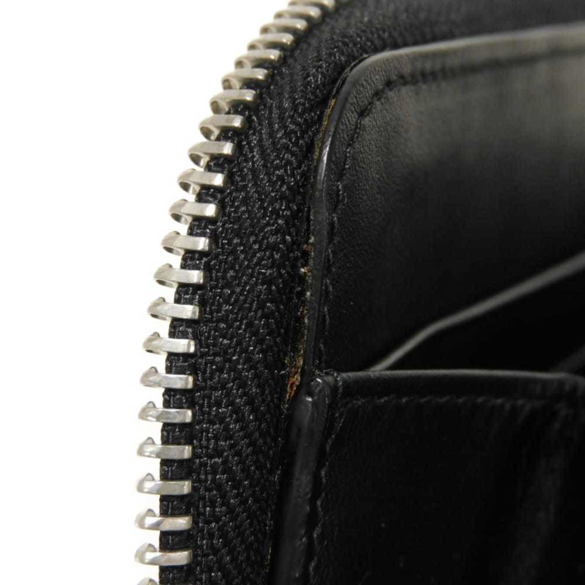 Loewe Black Leather Long Wallet (Bi-Fold) (Pre-Owned)