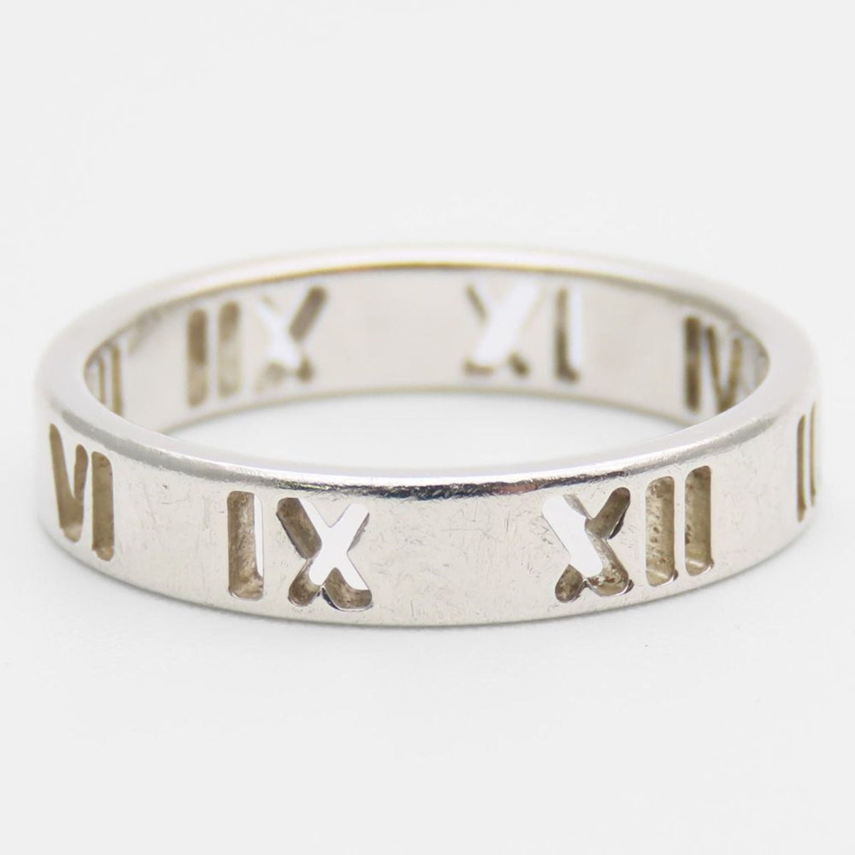 Tiffany Silver 925 Band Ring (Pre-Owned)