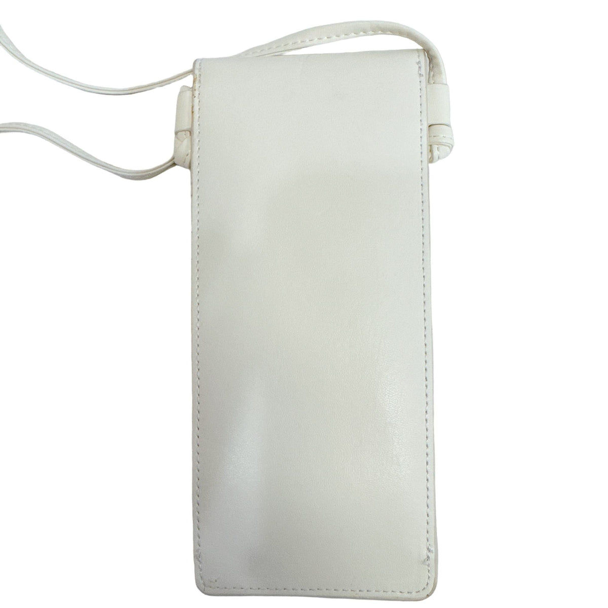 Celine White Leather Pouch (Pre-Owned)