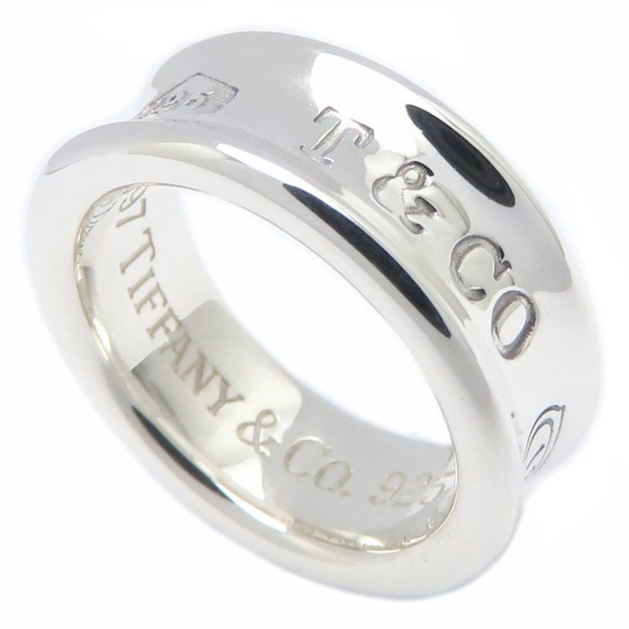 Tiffany Silver 925 Band Ring (Pre-Owned)