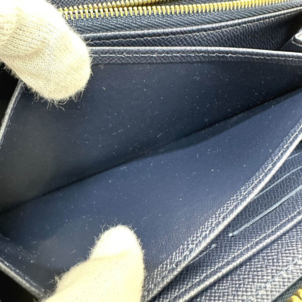 Louis Vuitton Monogram Galle Monogram Navy Monogram Coin Purse/Coin Case (Pre-Owned)