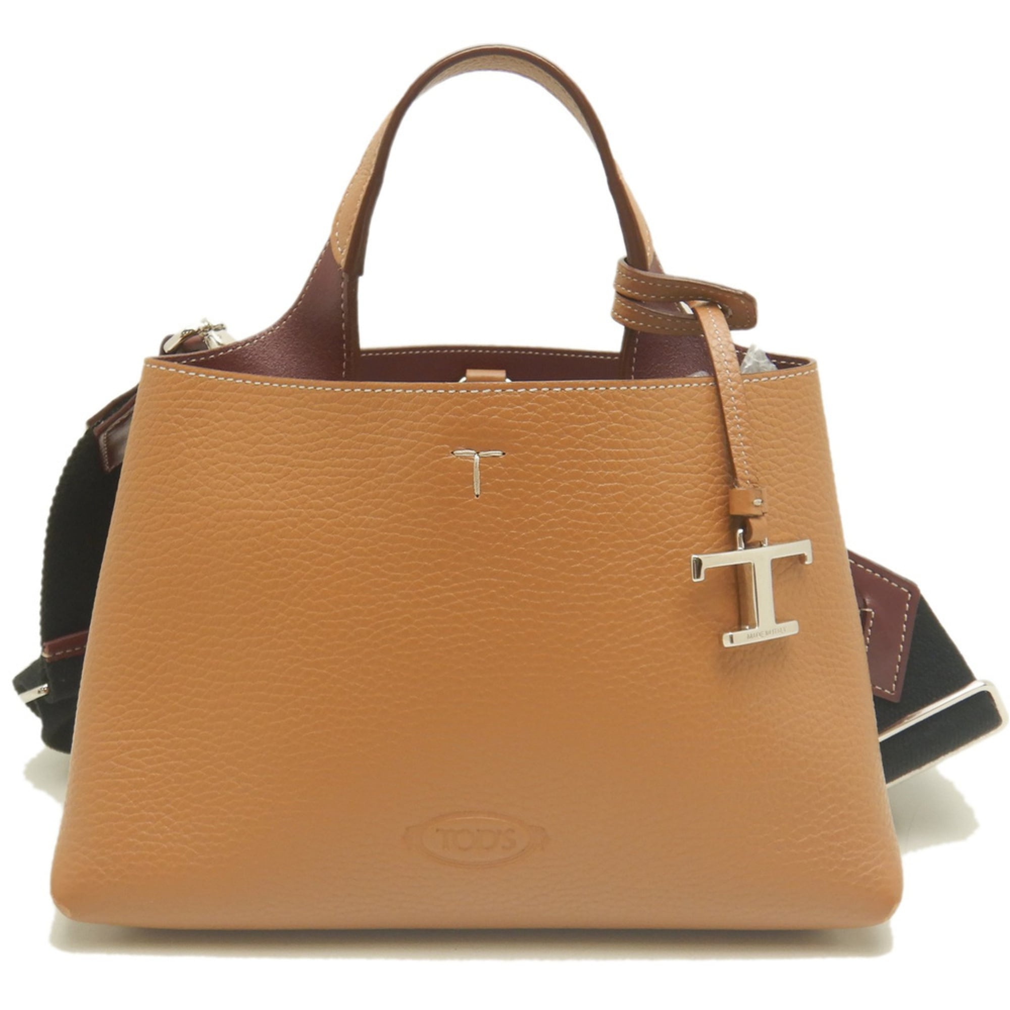 Tod's Brown Leather Handbag (Pre-Owned)